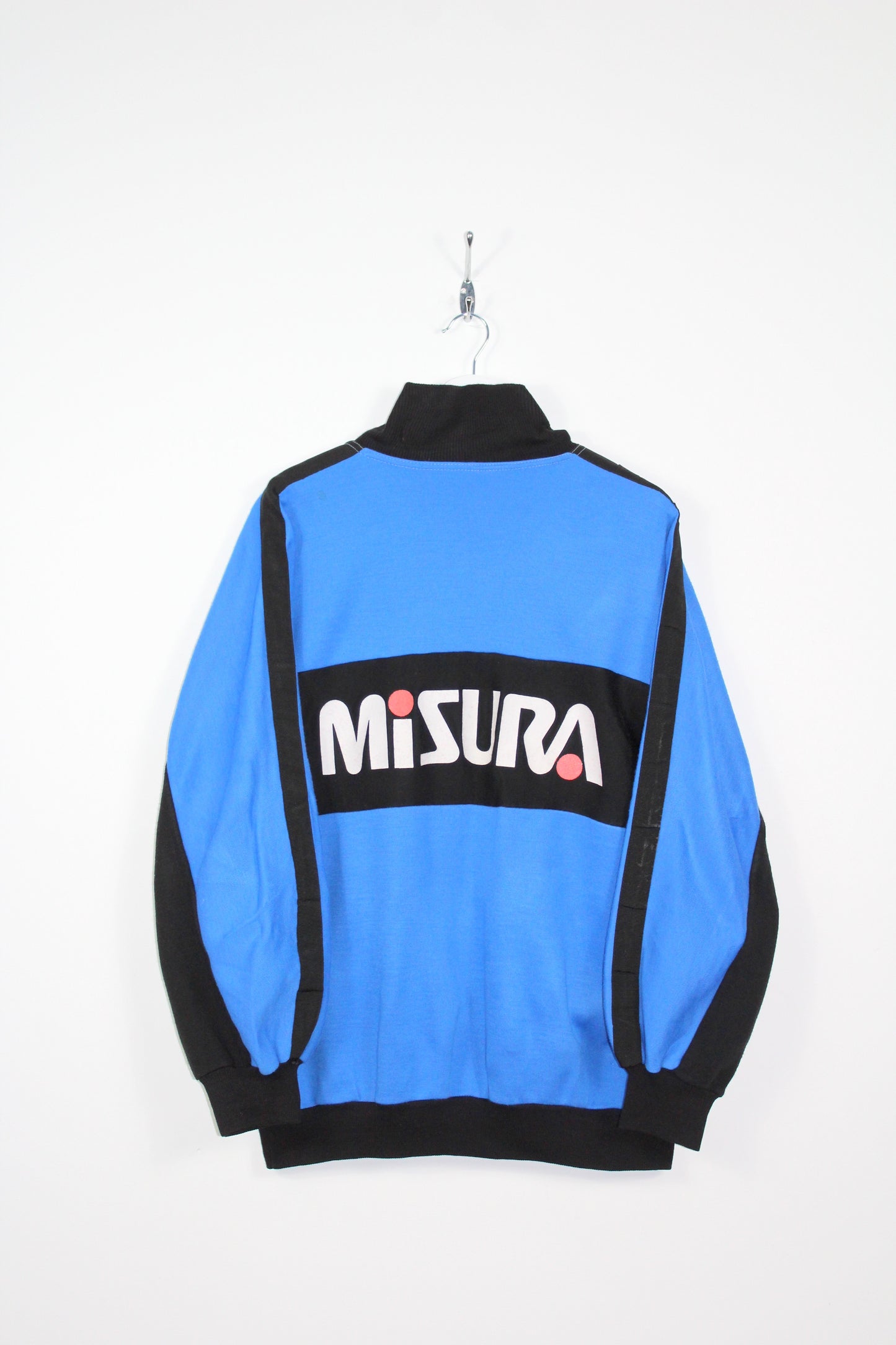 INTER MILAN 1990-91 UHLSPORT VINTAGE 1/4 ZIP SWEATSHIRT MEDIUM