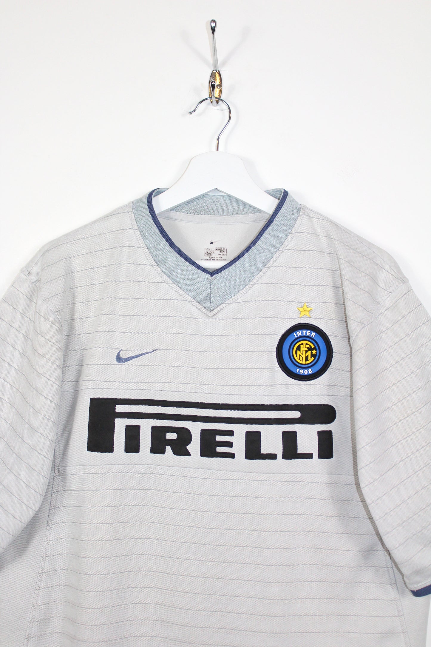 INTER MILAN 2000-01 NIKE AWAY FOOTBALL SHIRT XL