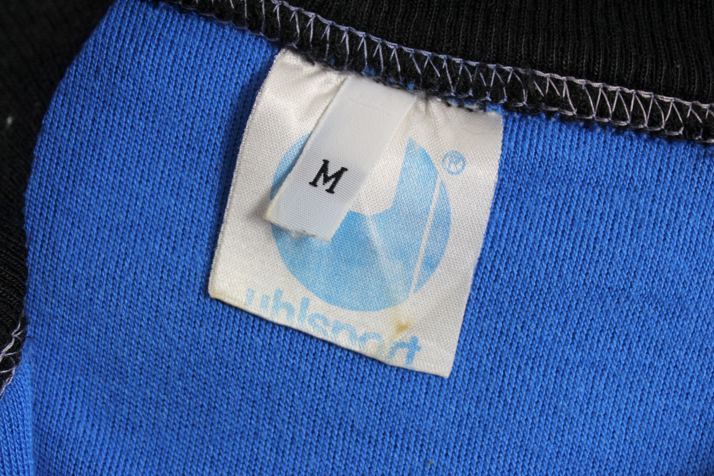 INTER MILAN 1990-91 UHLSPORT VINTAGE 1/4 ZIP SWEATSHIRT MEDIUM