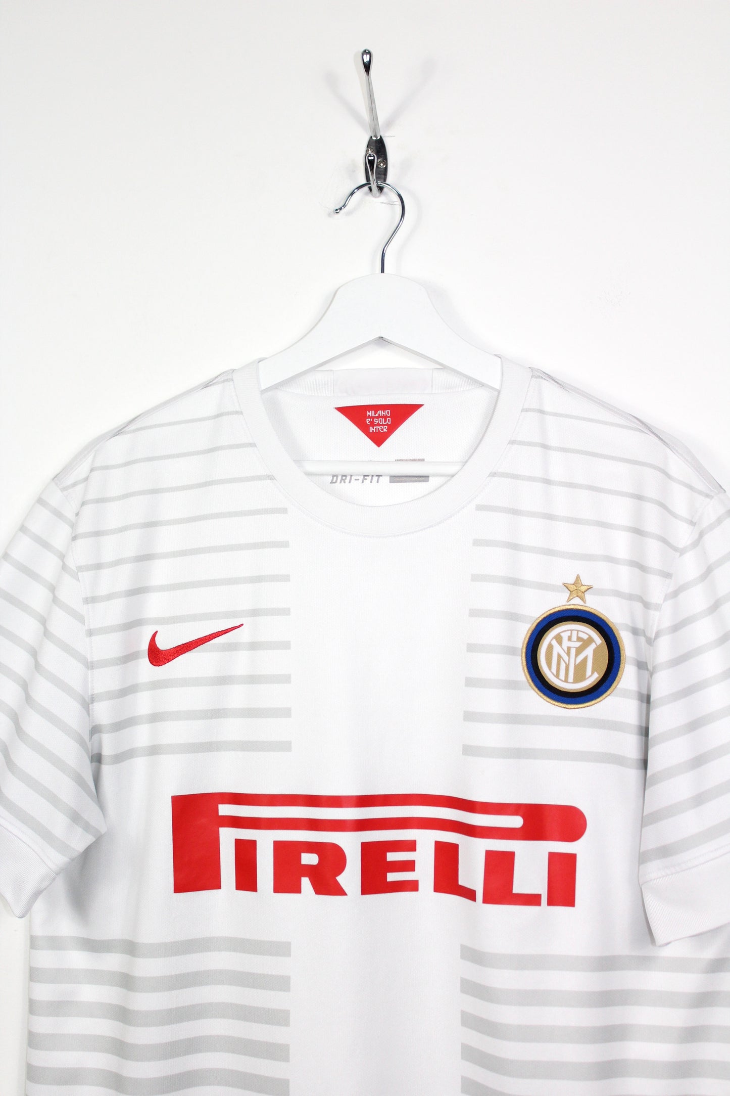 INTER MILAN 2014-15 NIKE AWAY FOOTBALL SHIRT LARGE