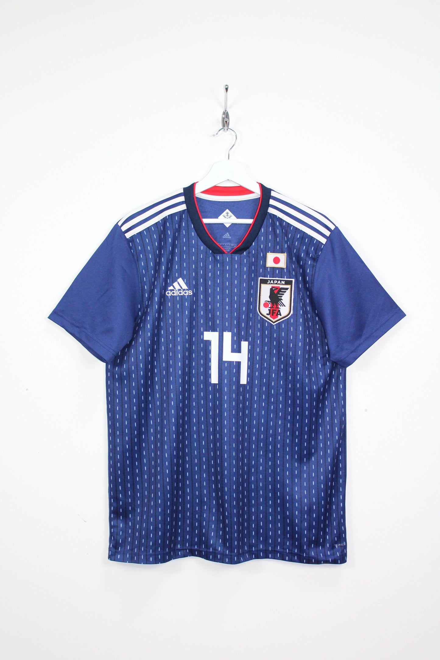 JAPAN WORLD CUP 2018 ADIDAS HOME FOOTBALL SHIRT INUI #14 LARGE