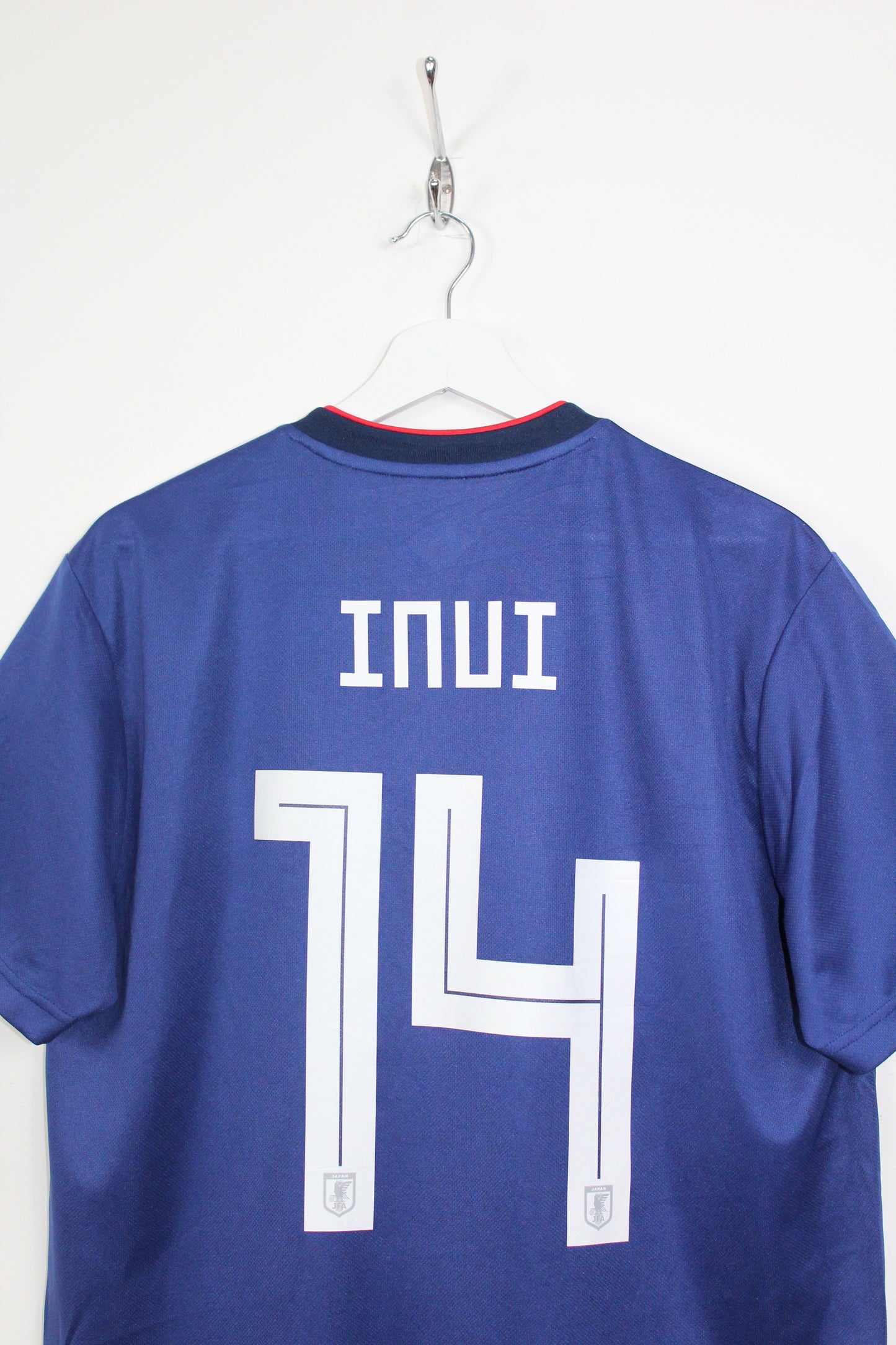 JAPAN WORLD CUP 2018 ADIDAS HOME FOOTBALL SHIRT INUI #14 LARGE