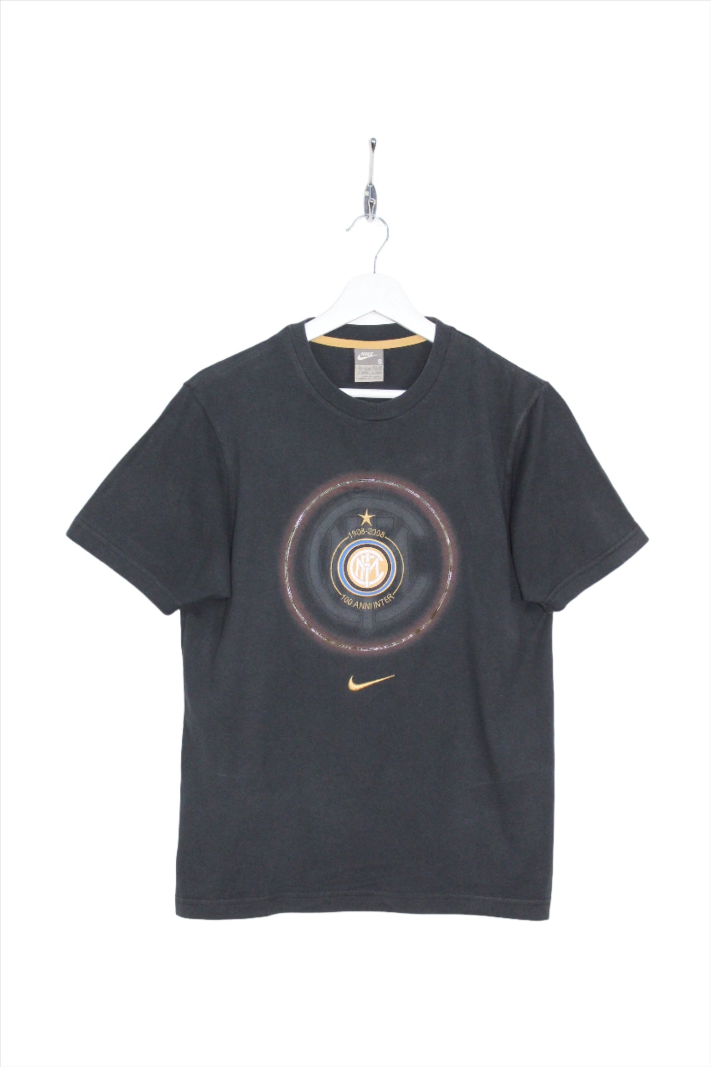 NIKE INTER MILAN 2008 CENTENARY T-SHIRT SMALL