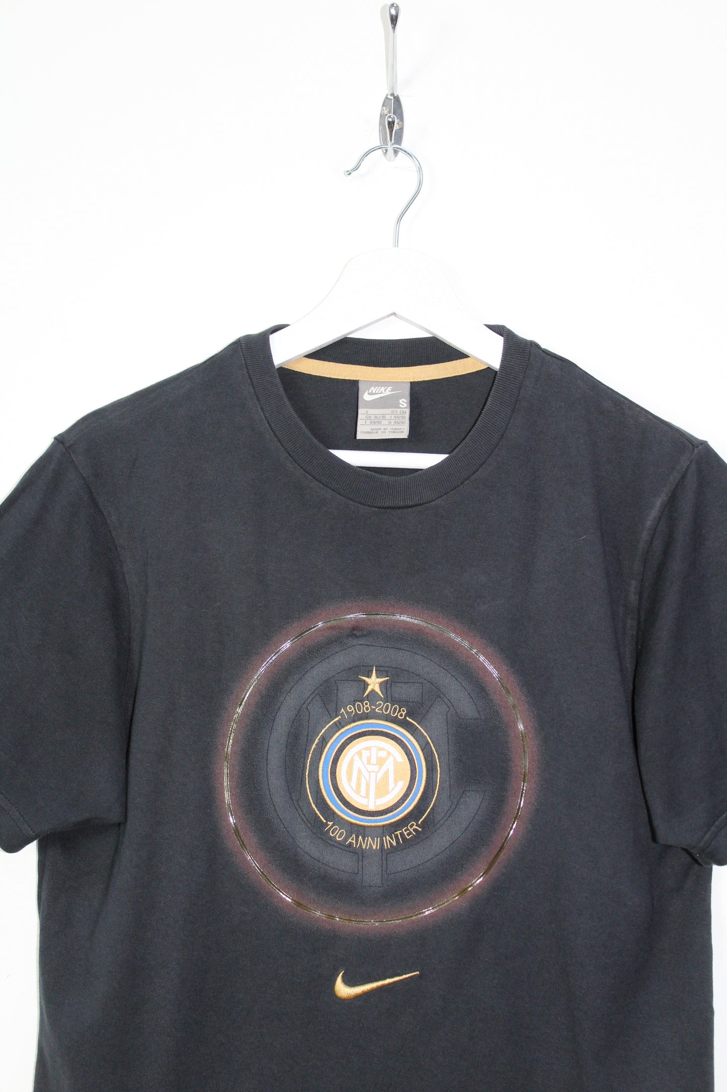 NIKE INTER MILAN 2008 CENTENARY T-SHIRT SMALL