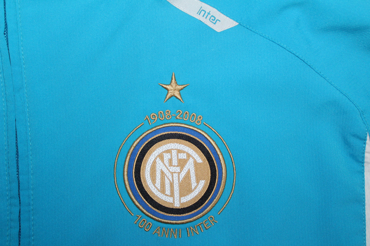 NIKE INTER MILAN 2007-2008 CENTENARY TRACKSUIT TOP JACKET MEDIUM
