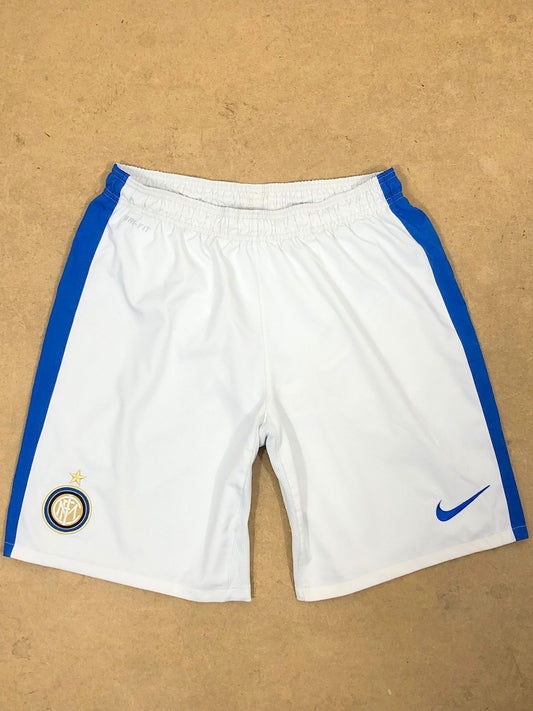 INTER MILAN 2015-16 NIKE AWAY FOOTBALL SHORTS MEDIUM