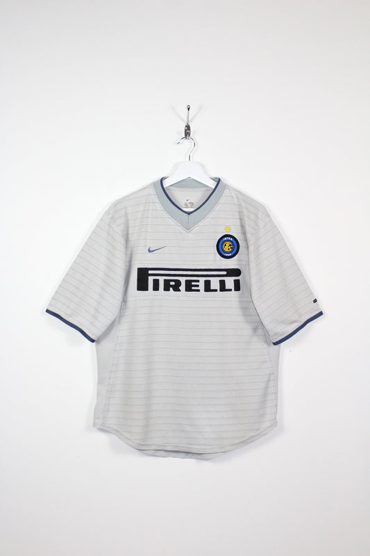 INTER MILAN 2000-01 NIKE AWAY FOOTBALL SHIRT XL