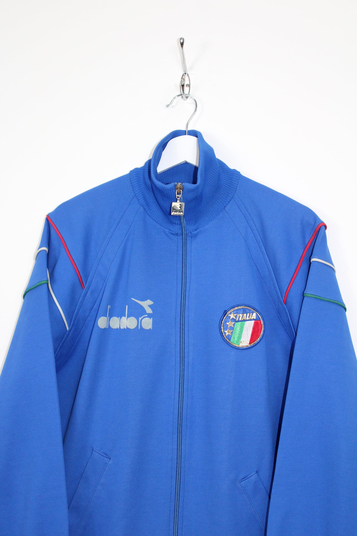 ITALY DIADORA 1986 VINTAGE TRACKSUIT TOP JACKET LARGE