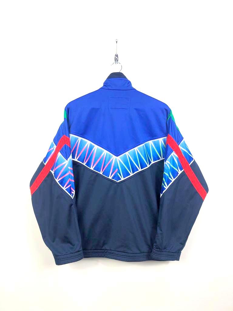 ITALY 1992-94 DIADORA VINTAGE TRAINING TRACKSUIT TOP JACKET LARGE