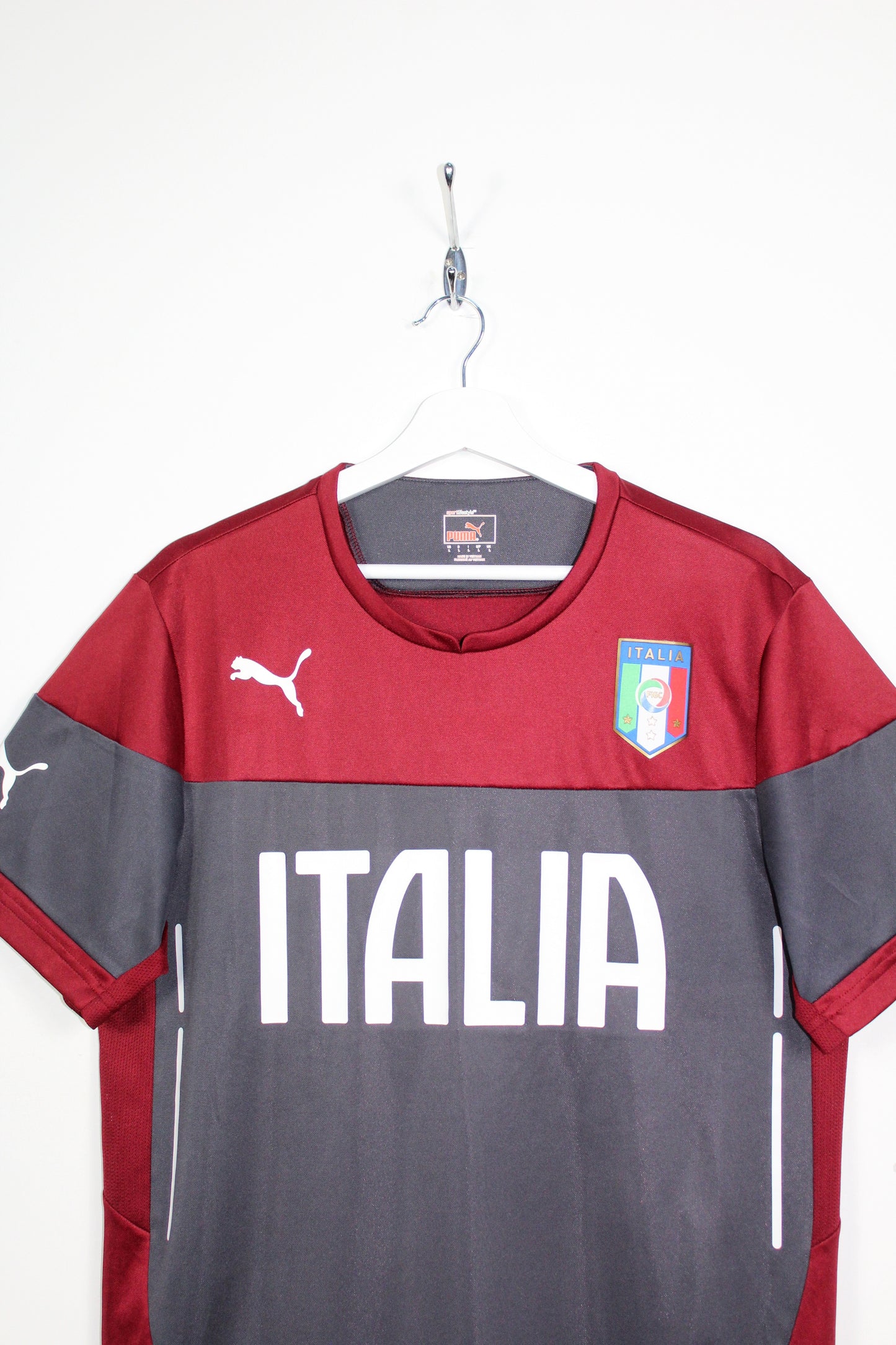 ITALY WORLD CUP 2014 PUMA TRAINING FOOTBALL SHIRT LARGE