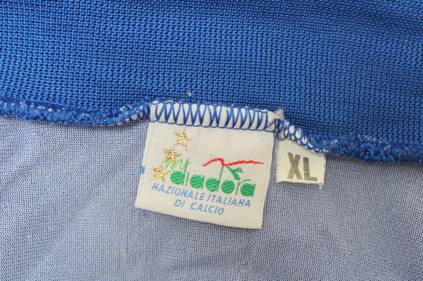 ITALY 1986-1990 VINTAGE DIADORA HOME FOOTBALL SHIRT XL