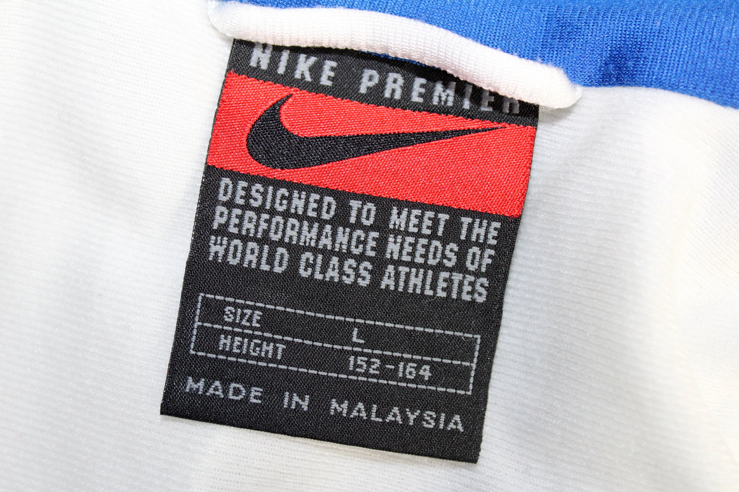 ITALY 1996 NIKE VINTAGE TRACKSUIT TOP JACKET LARGE