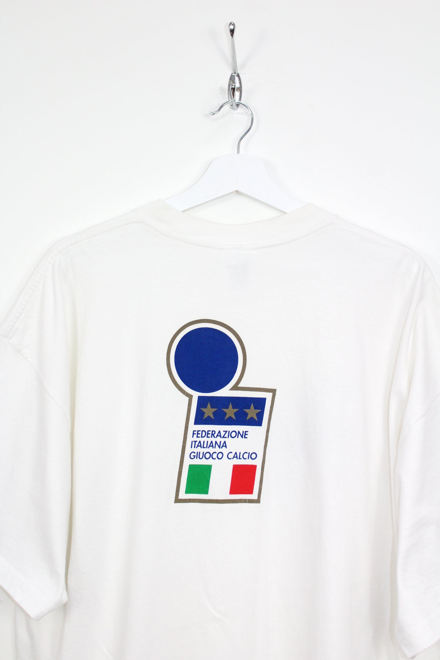 ITALY WORLD CUP 1998 VINTAGE NIKE FOOTBALL T-SHIRT XXL