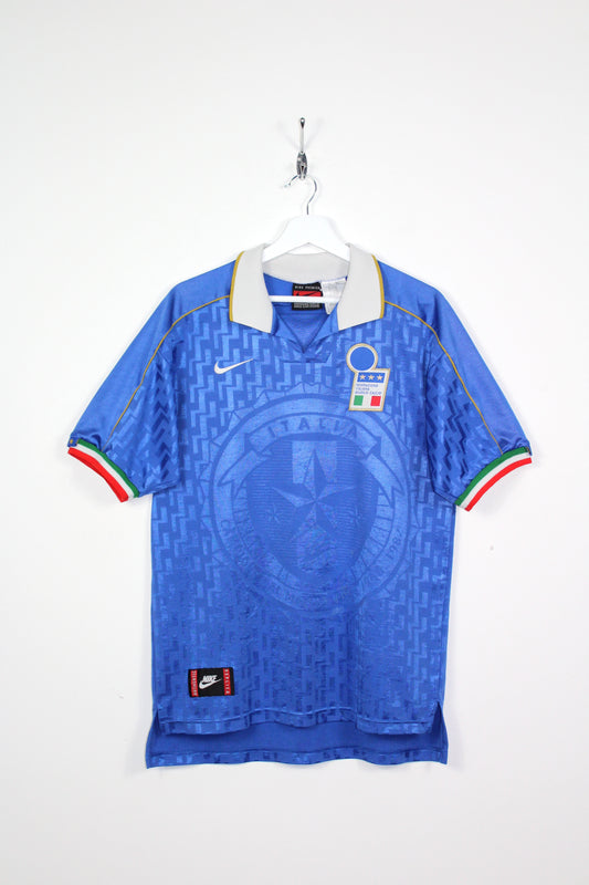 ITALY 1995-96 VINTAGE NIKE HOME FOOTBALL SHIRT MEDIUM