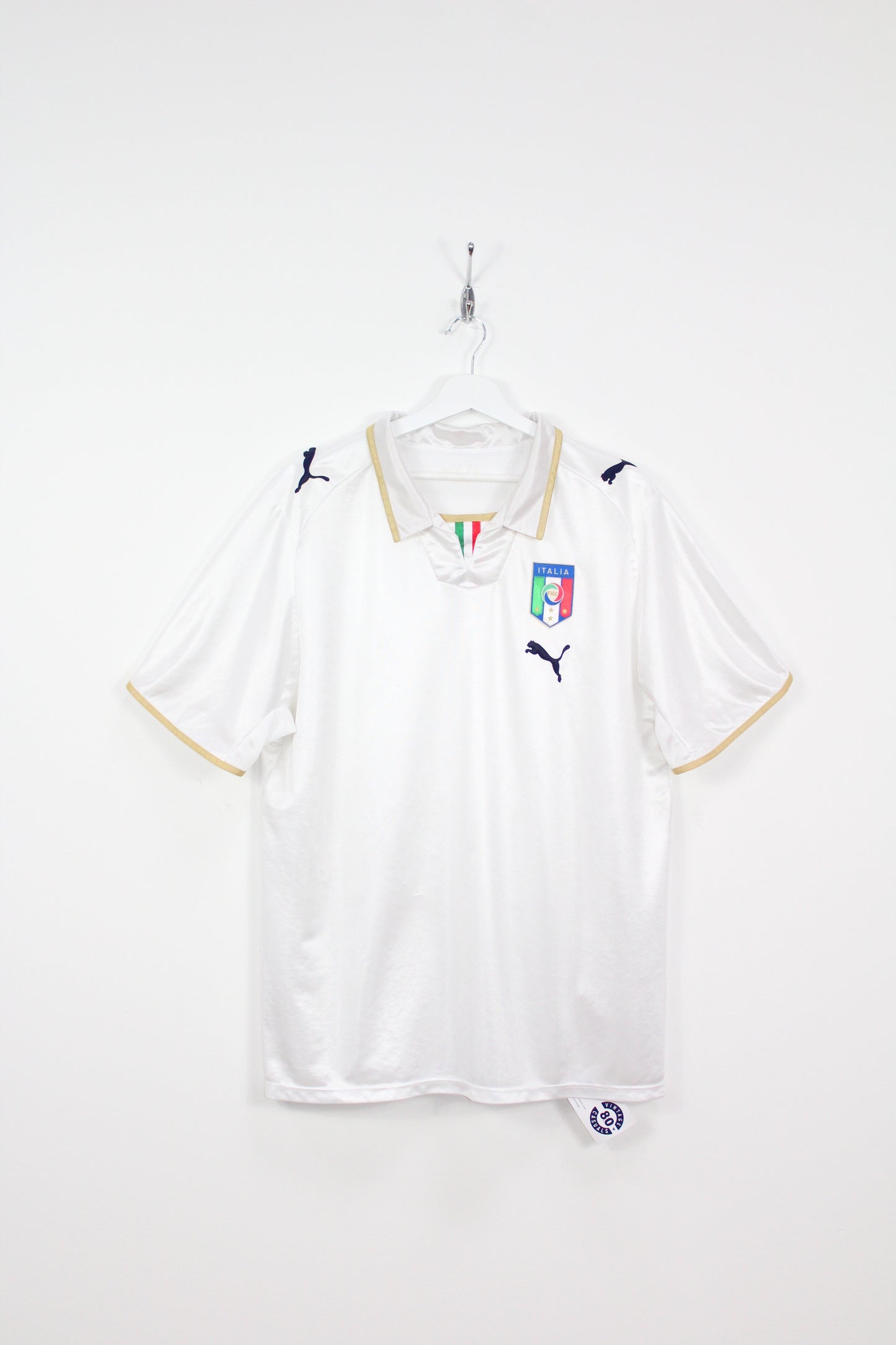 ITALY 2007-08 PUMA AWAY FOOTBALL SHIRT XL