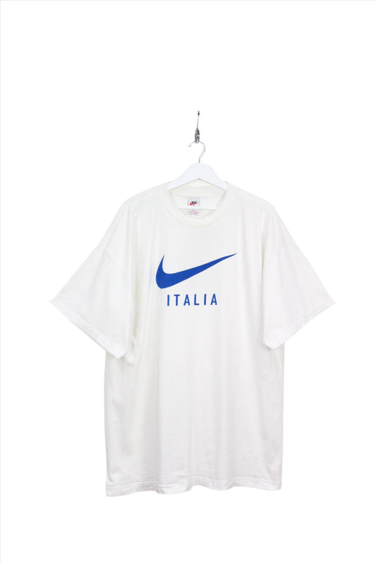 ITALY WORLD CUP 1998 VINTAGE NIKE FOOTBALL T-SHIRT XXL