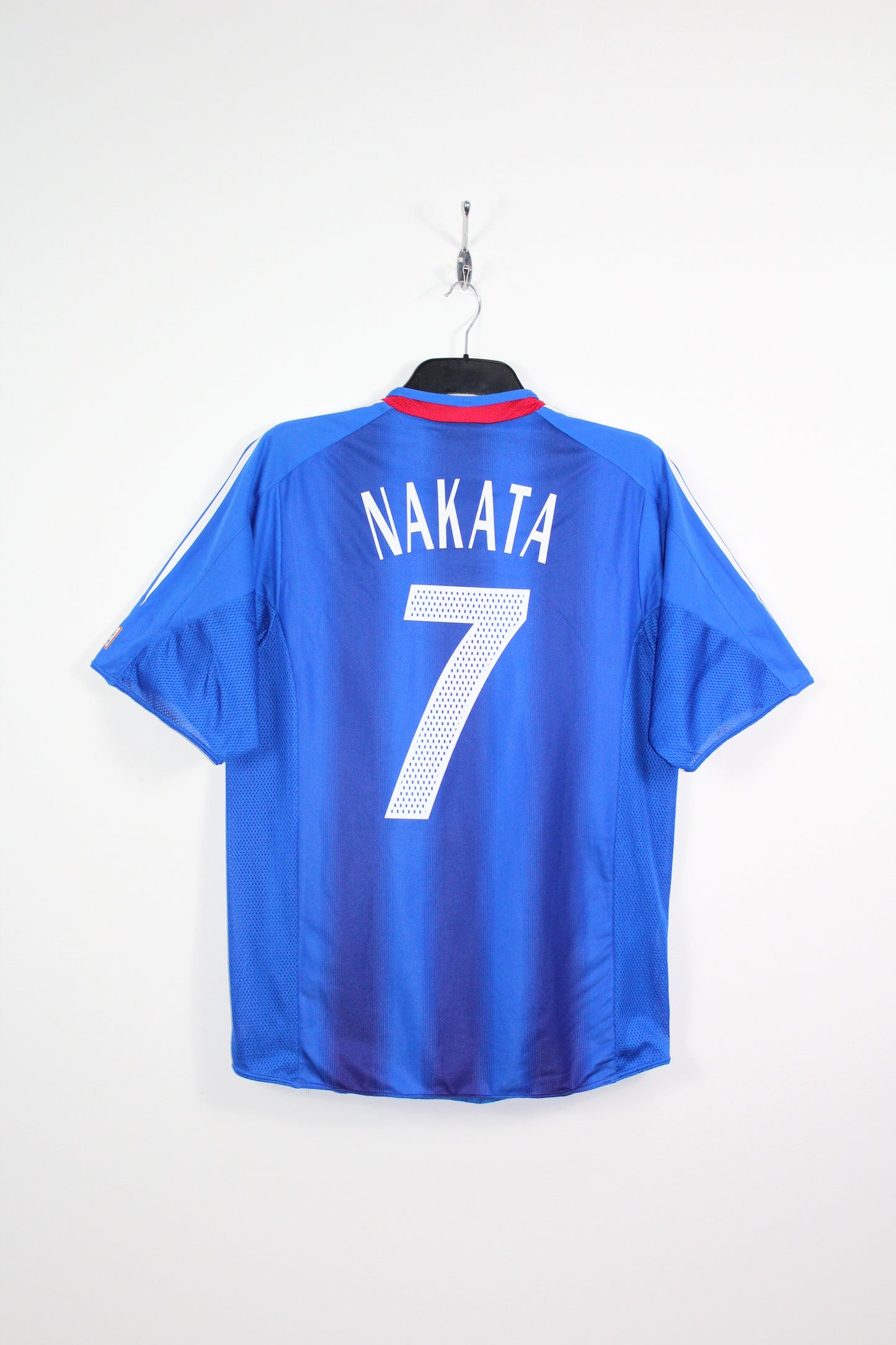 JAPAN 2004-06 ADIDAS AUTHENTIC PLAYER ISSUE HOME FOOTBALL SHIRT NAKATA #7 LARGE