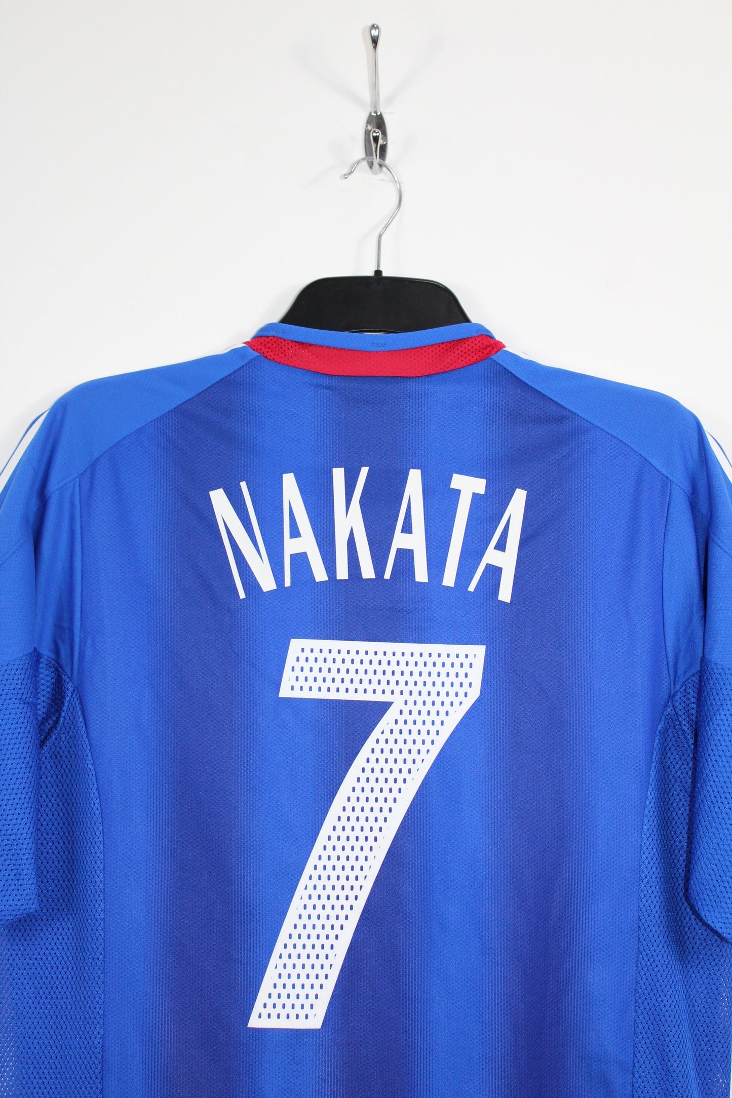 JAPAN 2004-06 ADIDAS AUTHENTIC PLAYER ISSUE HOME FOOTBALL SHIRT NAKATA #7 LARGE