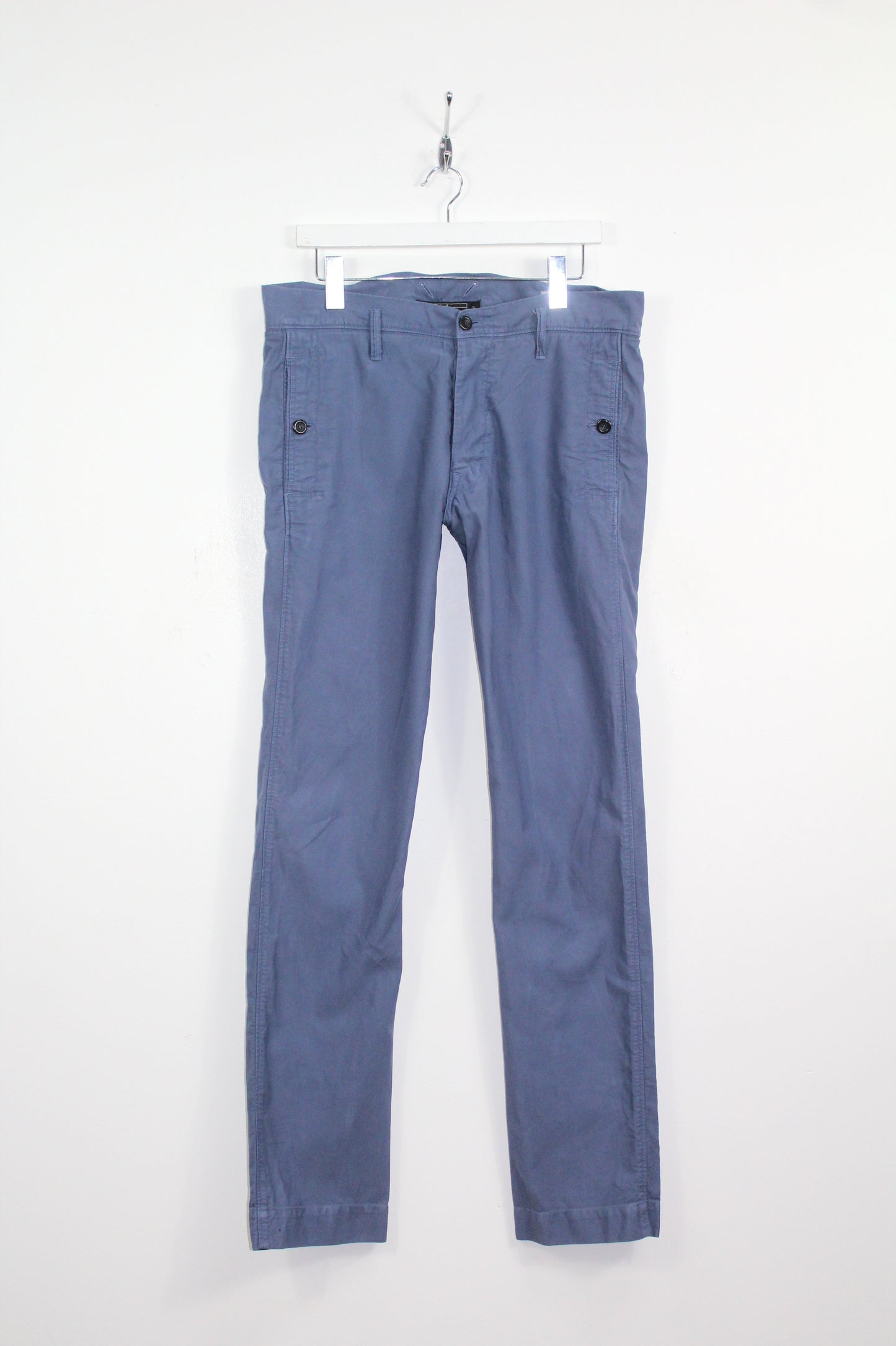 STONE ISLAND DENIMS SS 2009 STRAIGHT LEG LINO FLAX COTTON TROUSERS W 34" x L 36"