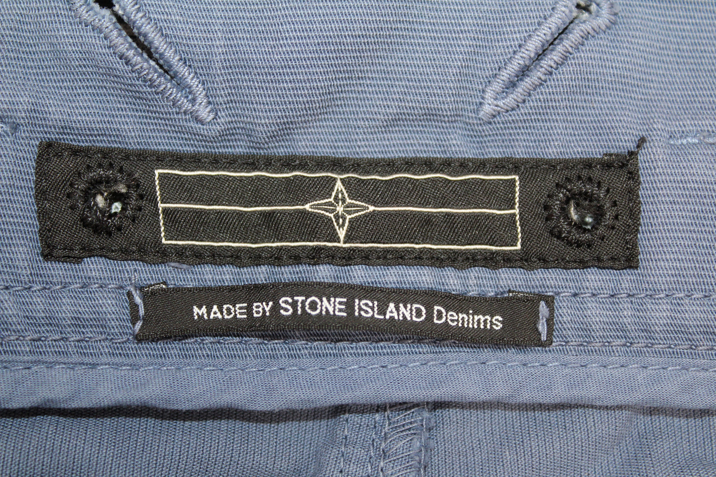STONE ISLAND DENIMS SS 2009 STRAIGHT LEG LINO FLAX COTTON TROUSERS W 34" x L 36"