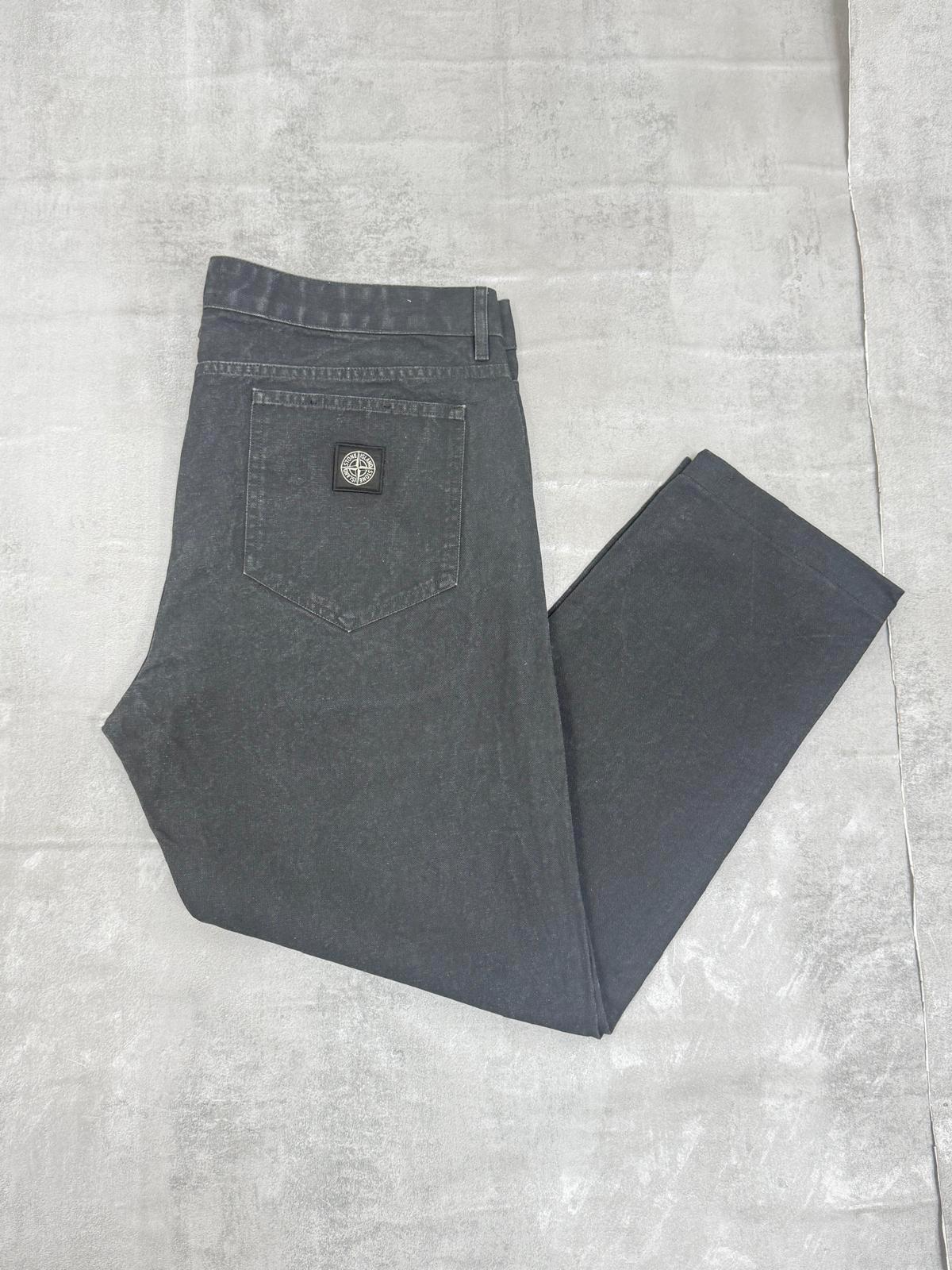 STONE ISLAND AW 2019 TYPE SL HEMP-COTTON SLIM FIT JEANS W 38" x L 29"