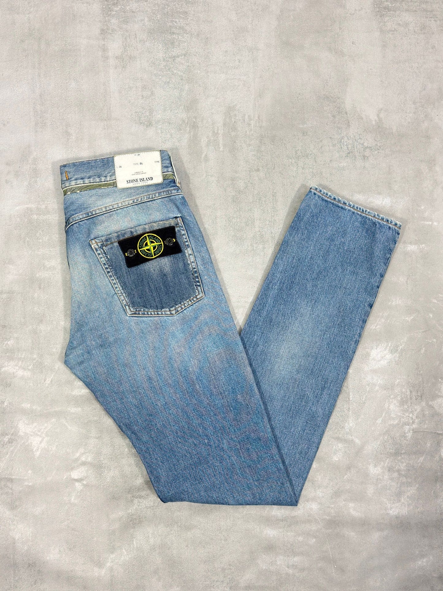 STONE ISLAND AW 2010 TYPE SL SLIM FIT JEANS W 30" x L 34"