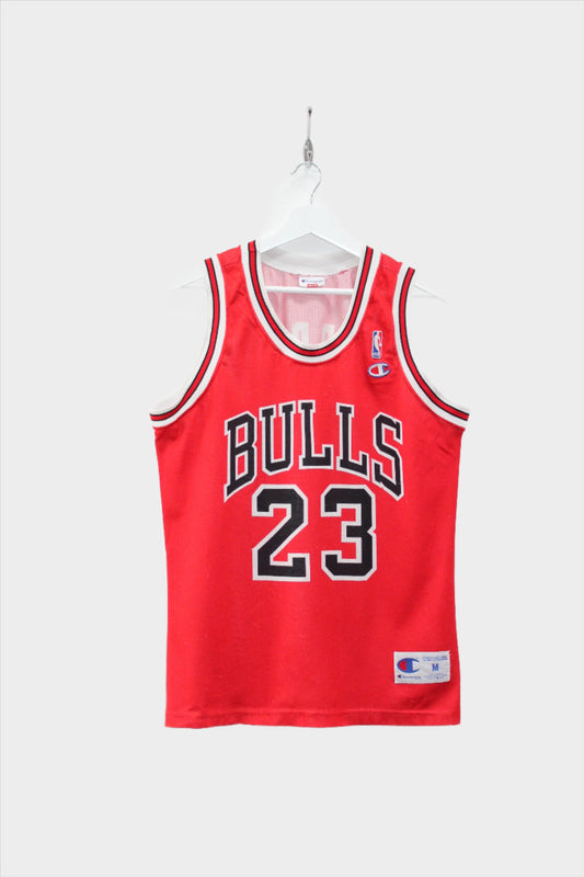 CHAMPION VINTAGE CHICAGO BULLS 1991-93 #23 JORDAN AWAY JERSEY MEDIUM