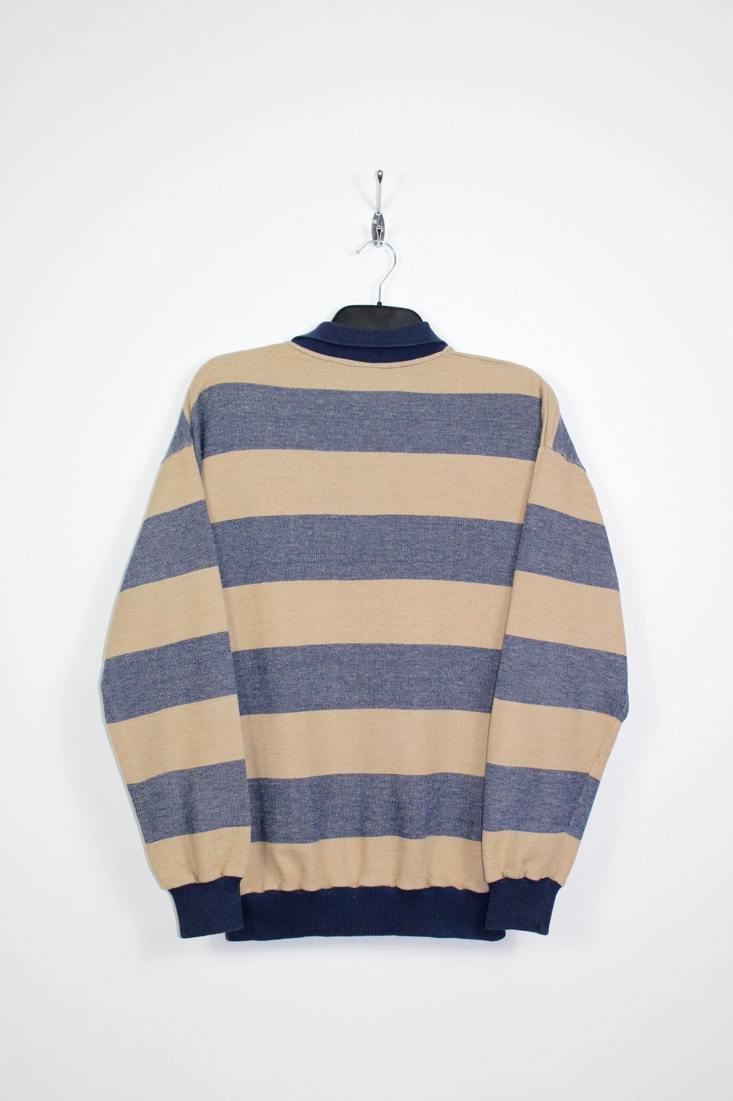 ADIDAS 80'S VINTAGE STRIPED SWEATSHIRT D6 LARGE