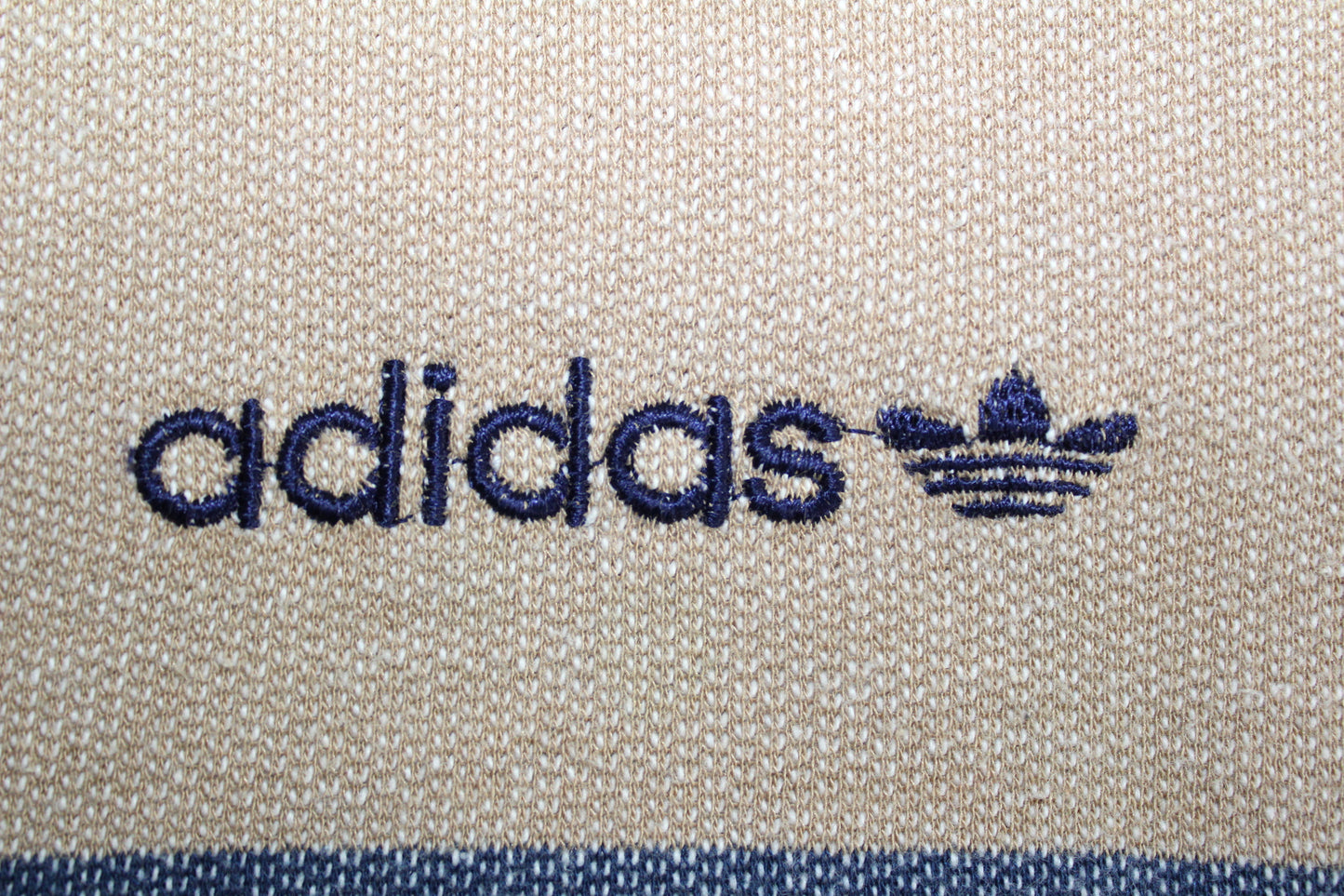 ADIDAS 80'S VINTAGE STRIPED SWEATSHIRT D6 LARGE