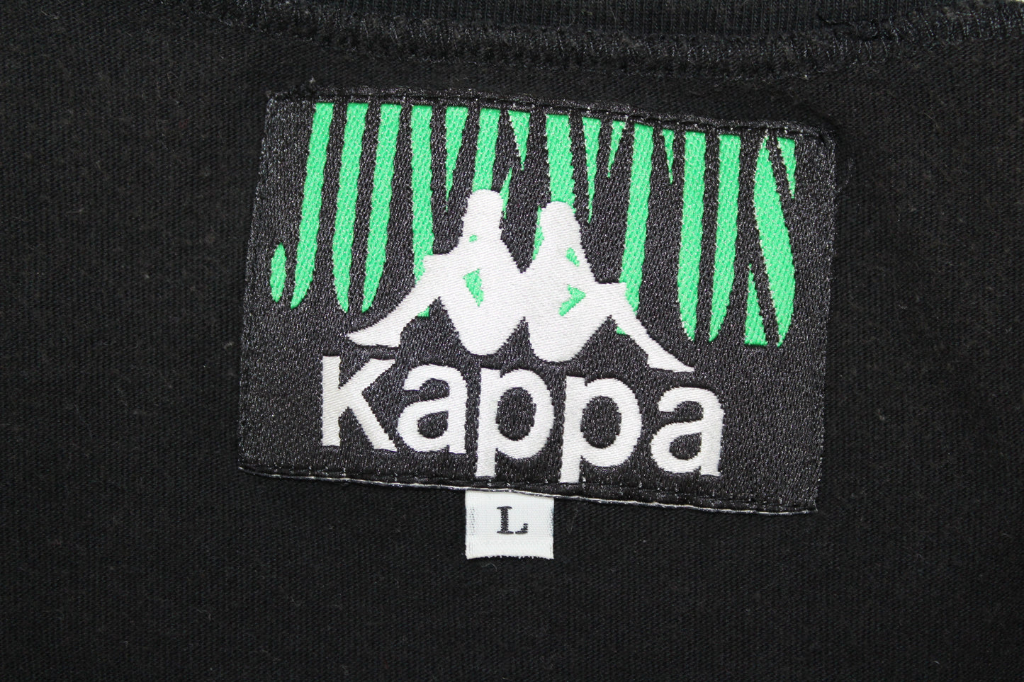 JUVENTUS 1990-91 KAPPA VINTAGE SYSTEM TRAINING T-SHIRT LARGE