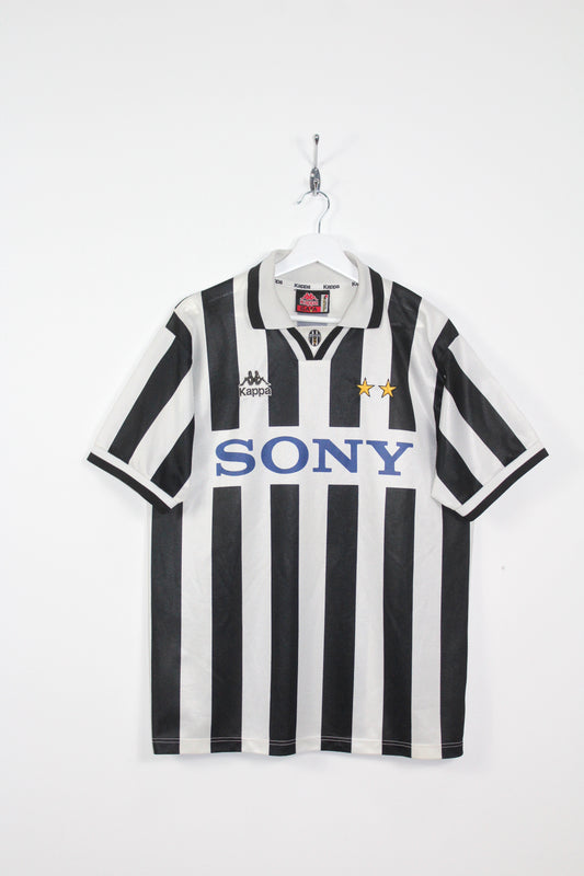 JUVENTUS 1995-1997 KAPPA VINTAGE HOME FOOTBALL SHIRT LARGE