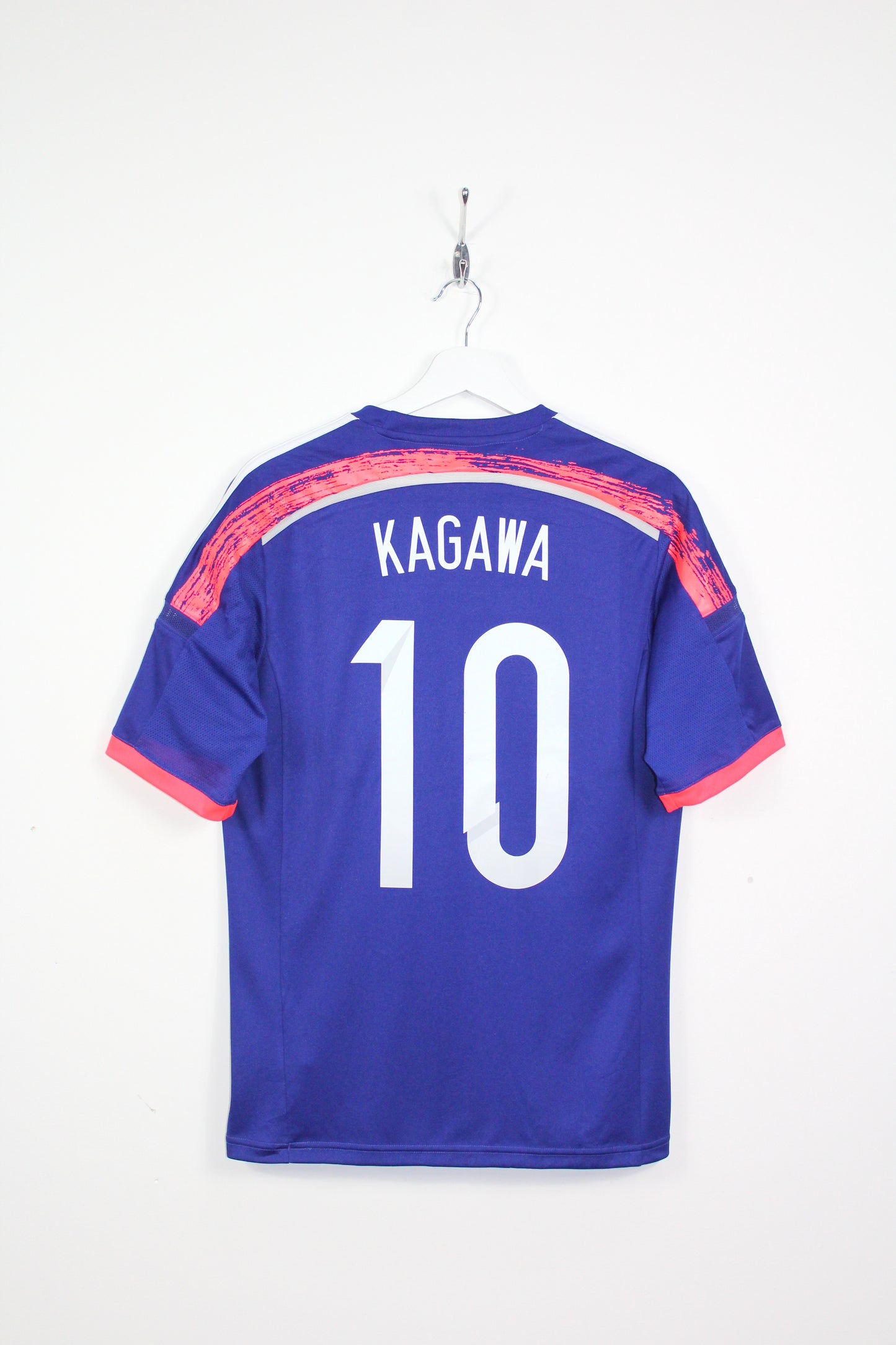 JAPAN WORLD CUP 2014 ADIDAS HOME FOOTBALL SHIRT KAGAWA #10 SMALL