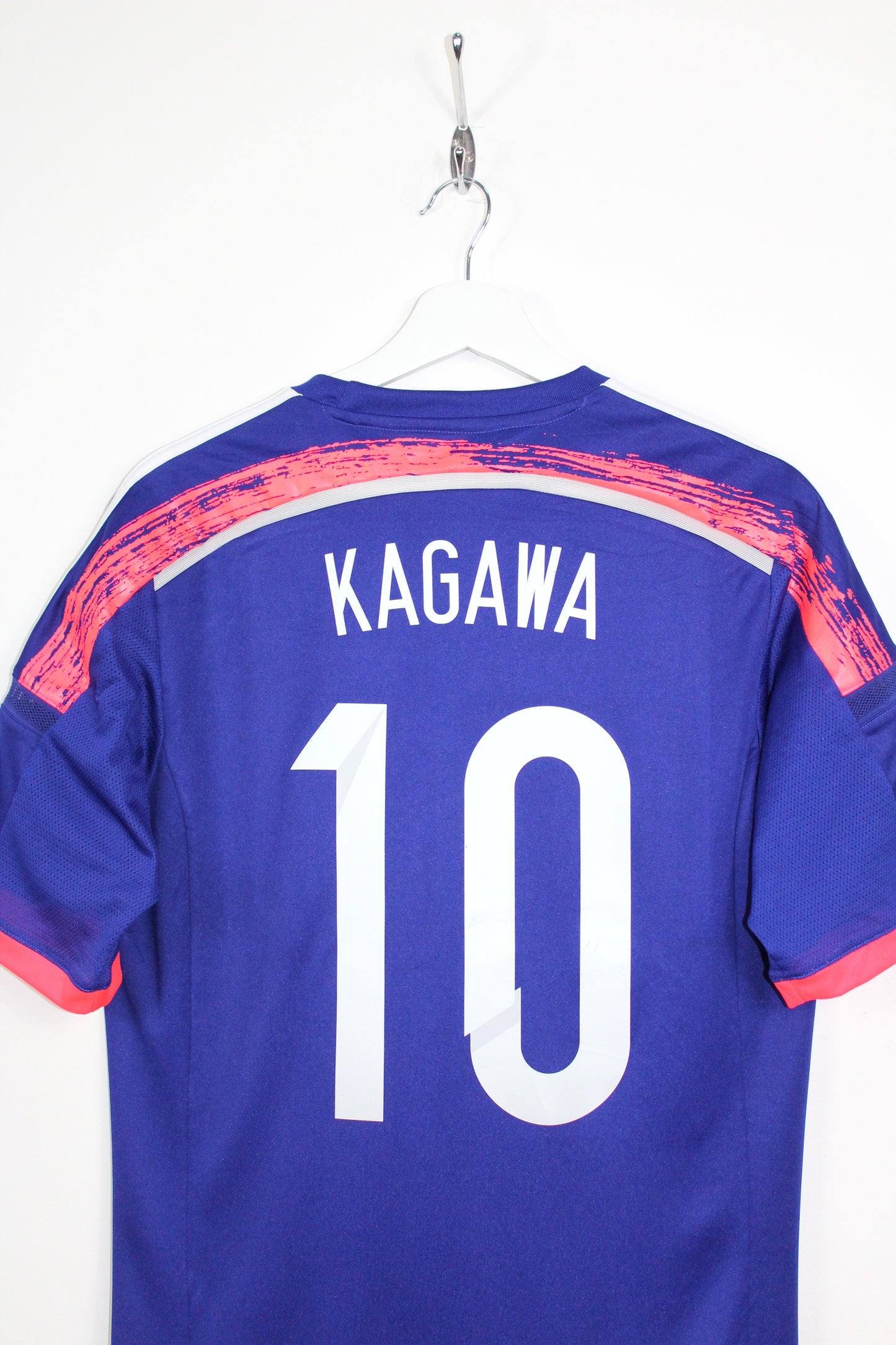 JAPAN WORLD CUP 2014 ADIDAS HOME FOOTBALL SHIRT KAGAWA #10 SMALL