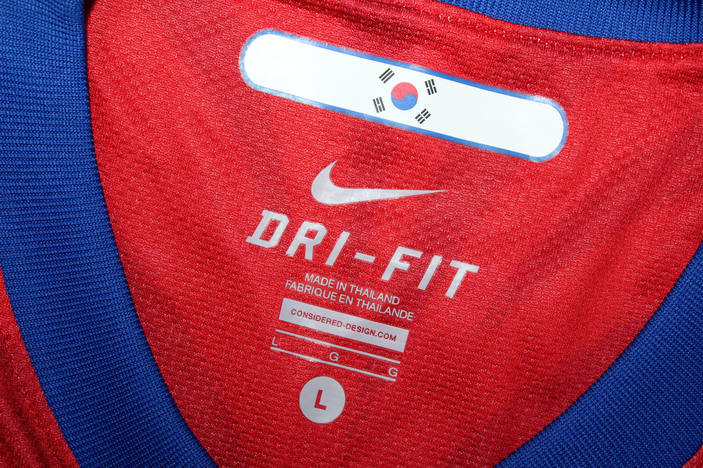 SOUTH KOREA 2010-11 NIKE HOME FOOTBALL SHIRT LARGE