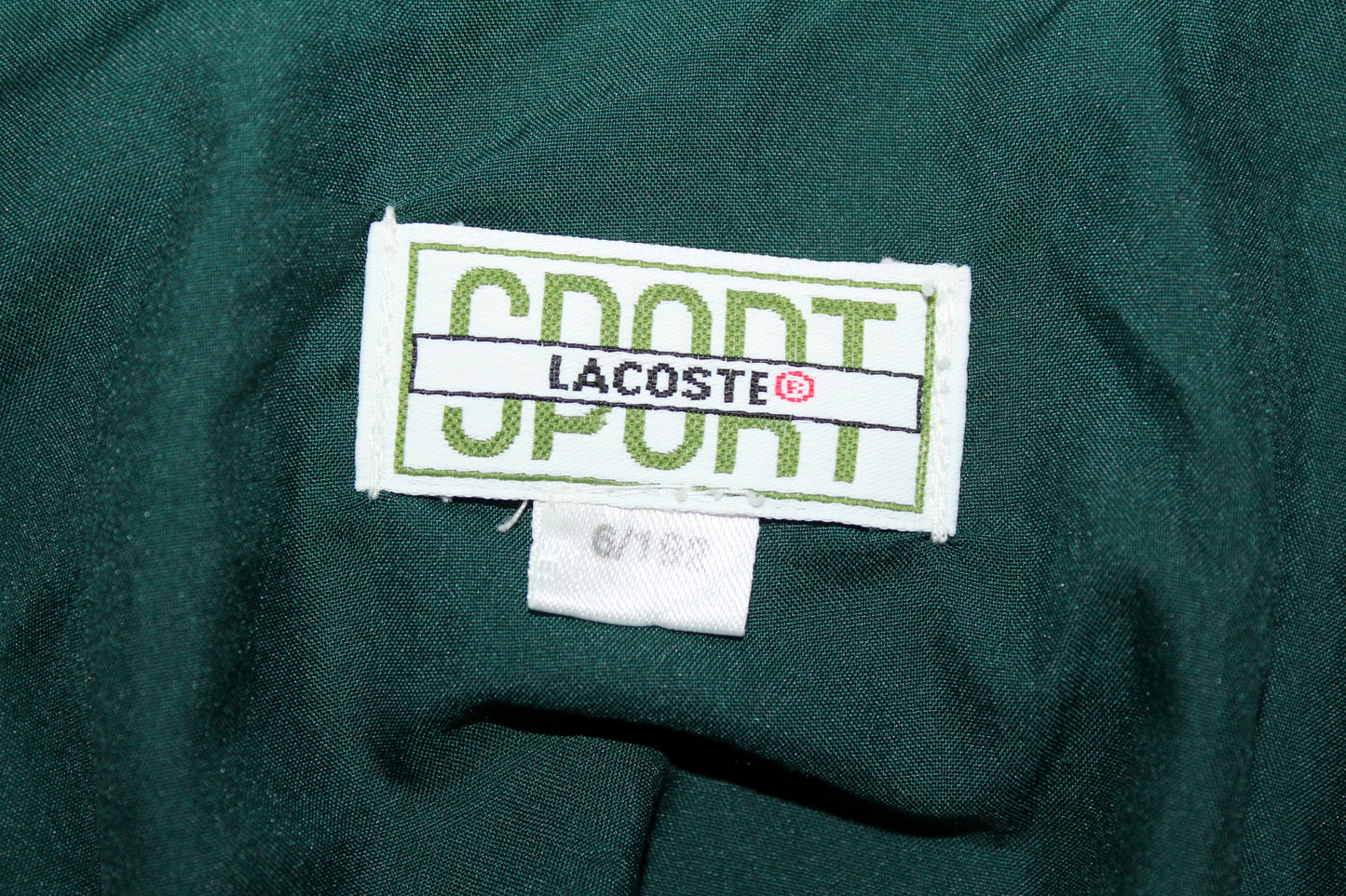 LACOSTE 90'S VINTAGE LACOSTE SPORT TRACKSUIT TOP JACKET XL