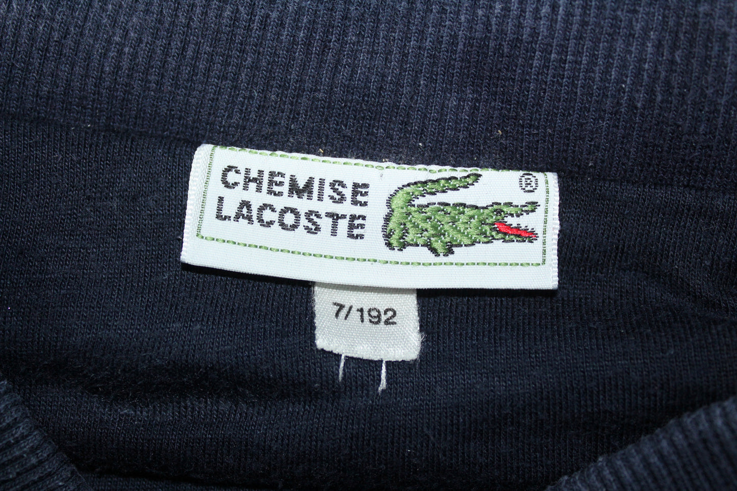 LACOSTE 80'S VINTAGE CHEMISE LACOSTE TRACKSUIT TOP JACKET XXL