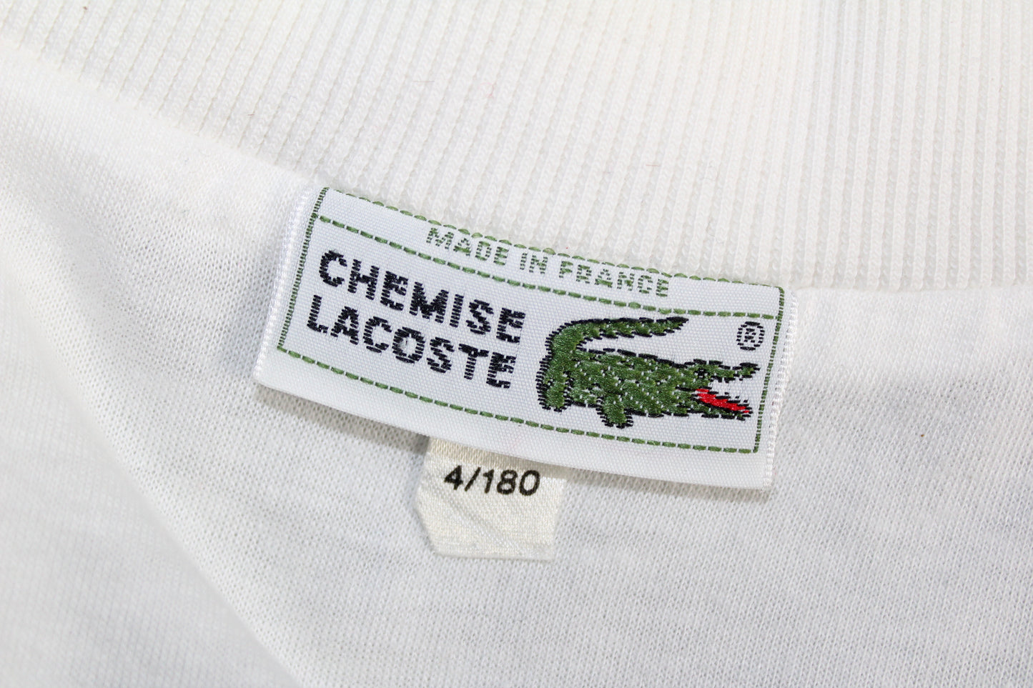 LACOSTE 90'S VINTAGE CHEMISE LACOSTE HENRI LECONTE TENNIS TRACKSUIT TOP JACKET LARGE