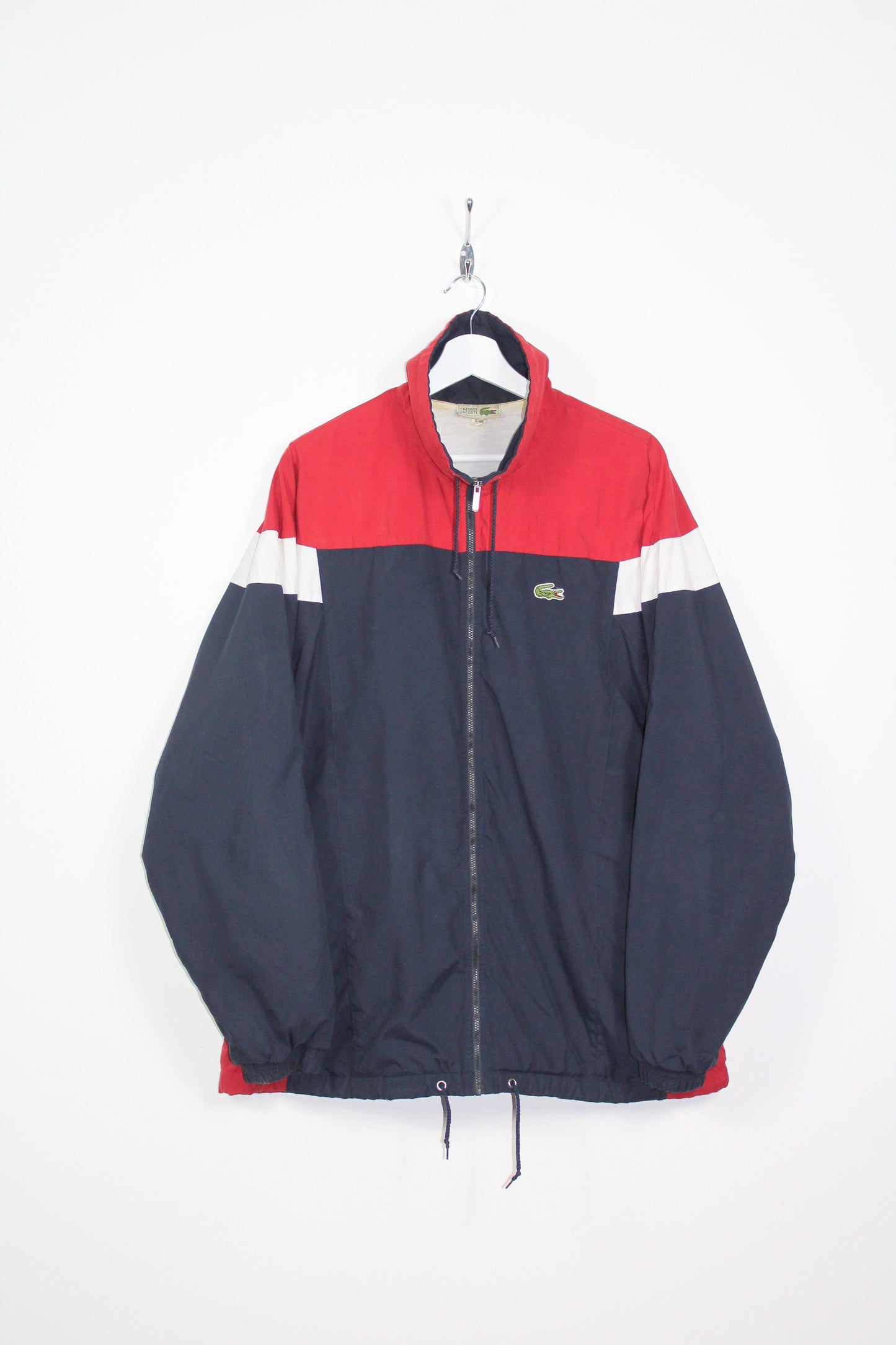 LACOSTE 80'S VINTAGE CHEMISE LACOSTE TRACKSUIT TOP JACKET XL