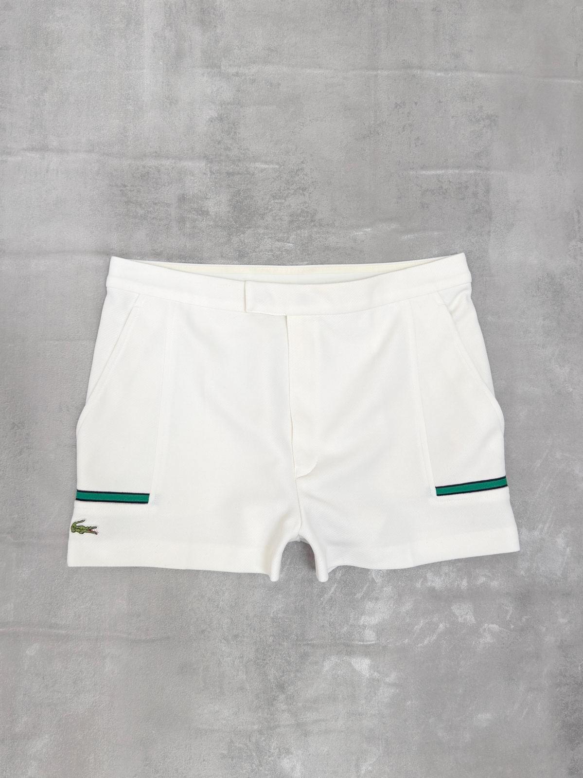 LACOSTE 80'S VINTAGE CHEMISE LACOSTE HENRI LECONTE TENNIS SHORTS MEDIUM