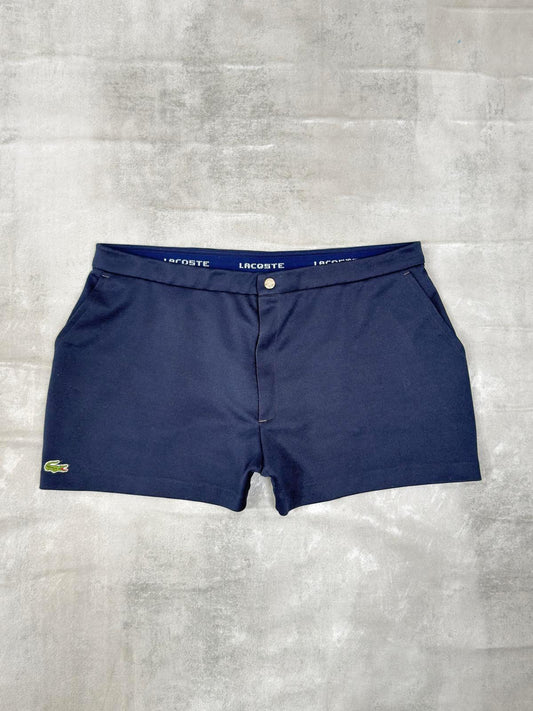 LACOSTE 70'S VINTAGE CHEMISE LACOSTE TENNIS SHORTS XL
