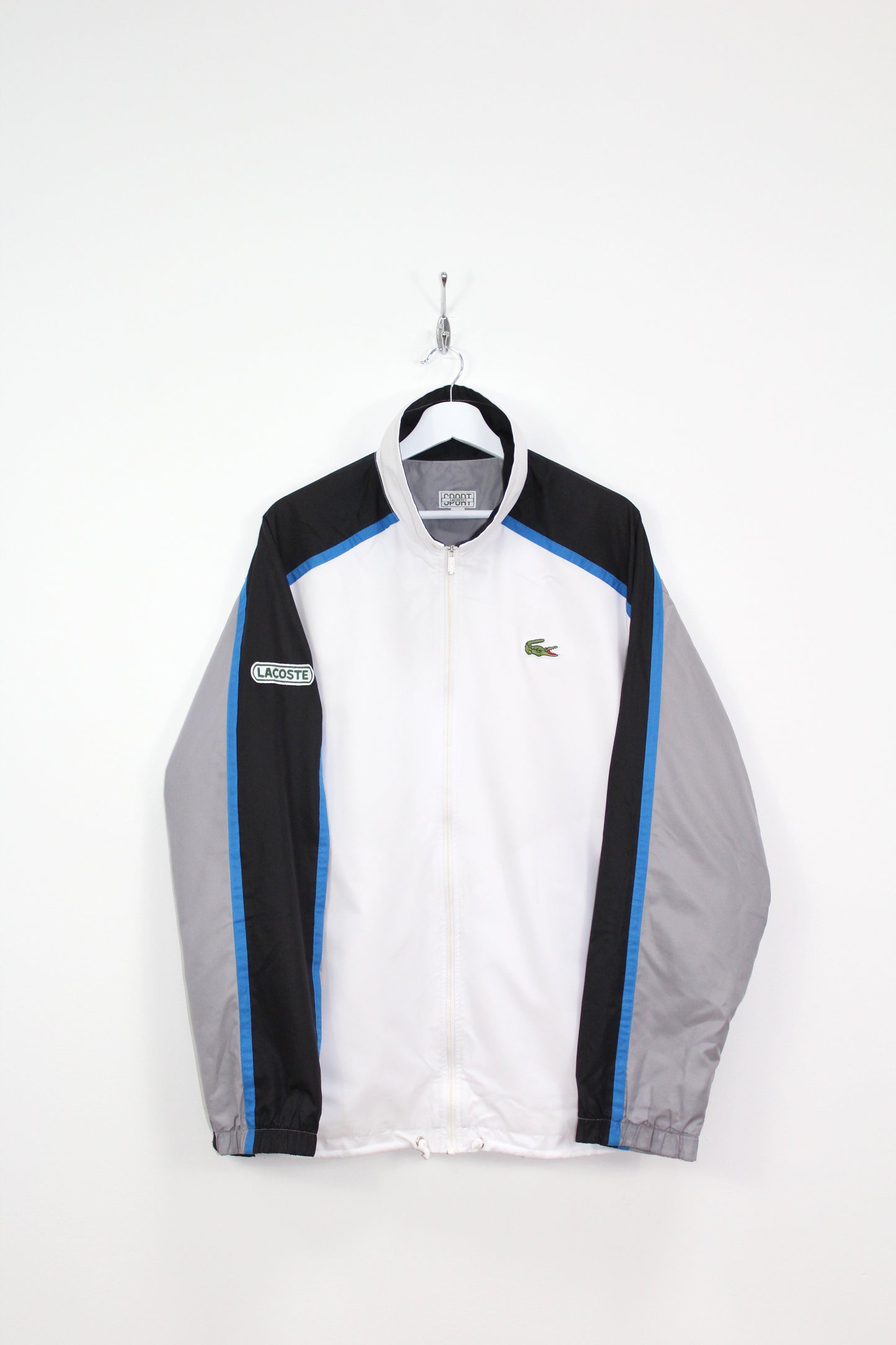 LACOSTE 90'S VINTAGE LACOSTE SPORT TRACKSUIT TOP JACKET XL