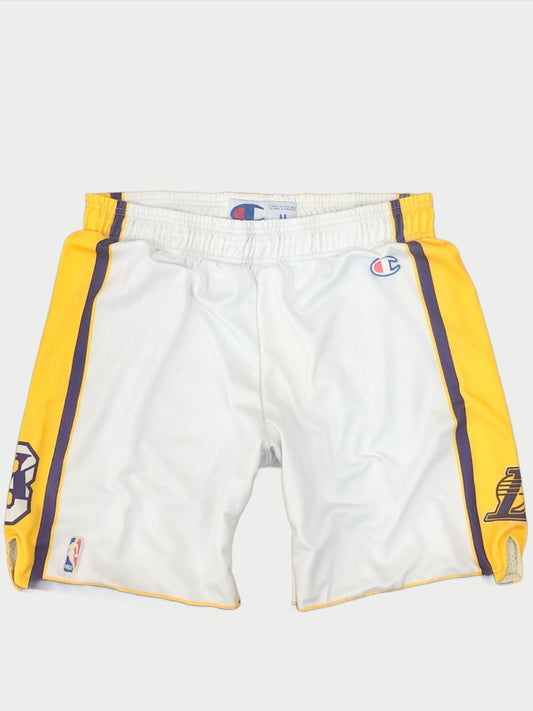 CHAMPION VINTAGE LOS ANGELES LAKERS 2003-04 NBA SHORTS MEDIUM