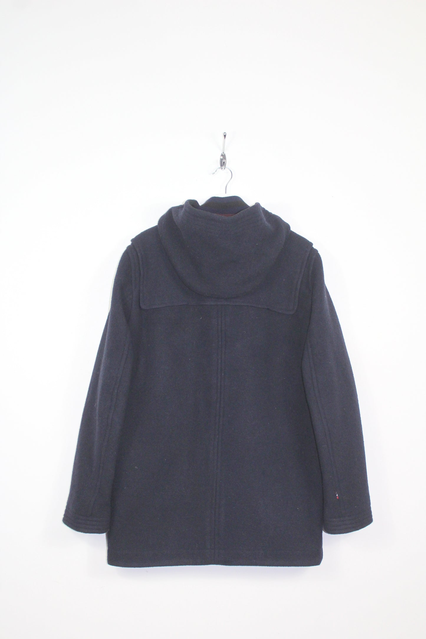 LACOSTE VINTAGE LACOSTE LIVE WOOL HOODIE DUFFLE COAT LARGE