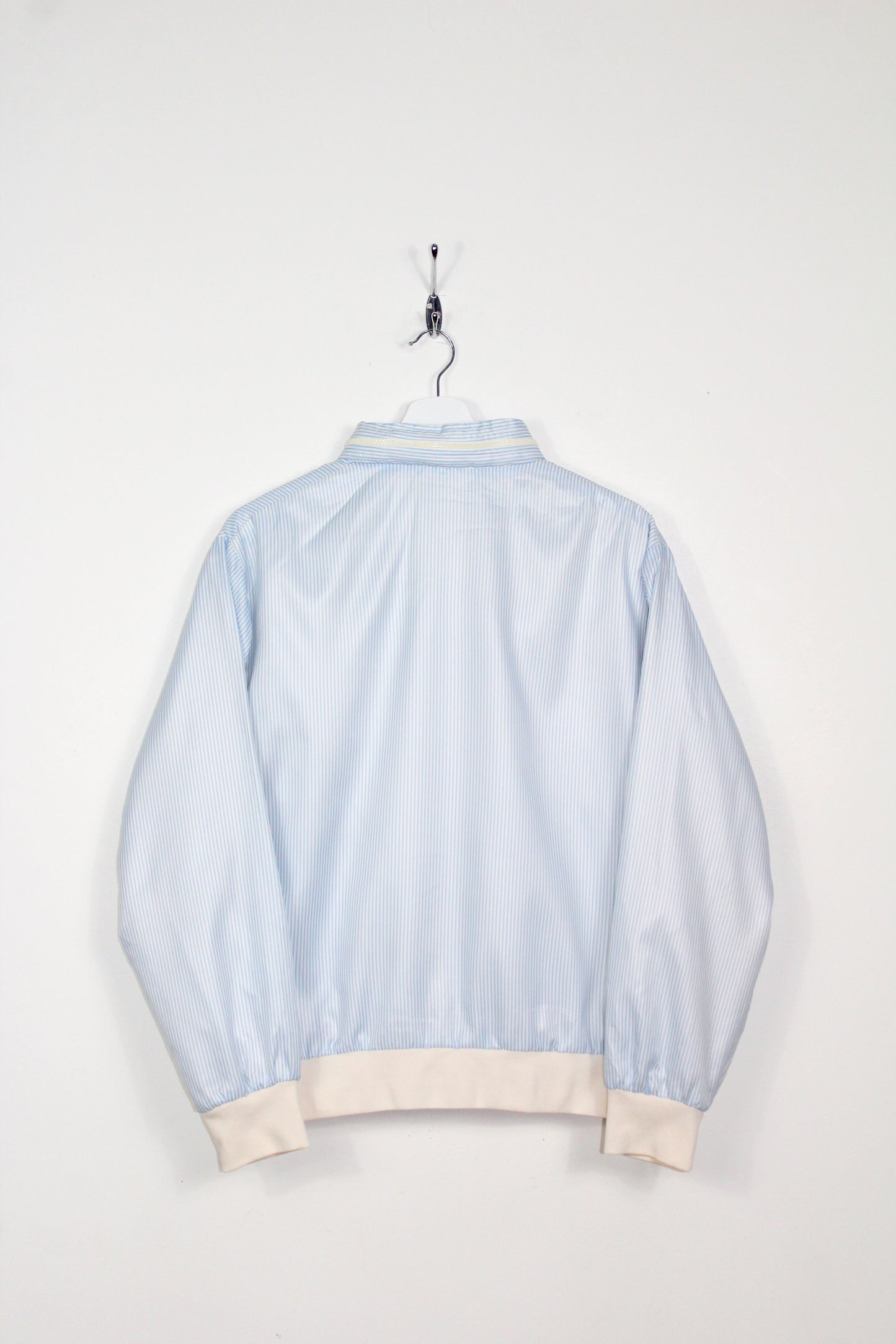 LACOSTE 80'S VINTAGE CHEMISE LACOSTE CANDY STRIPE TRACKSUIT TOP JACKET MEDIUM