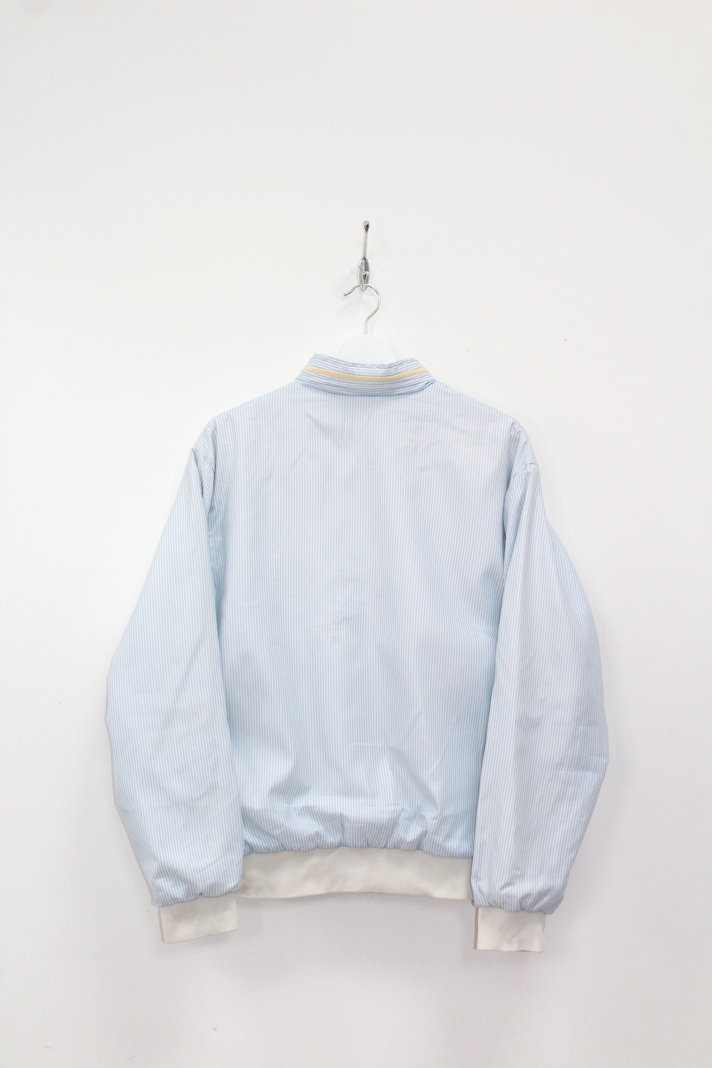 LACOSTE 80'S VINTAGE CHEMISE LACOSTE CANDY STRIPE TRACKSUIT TOP JACKET MEDIUM