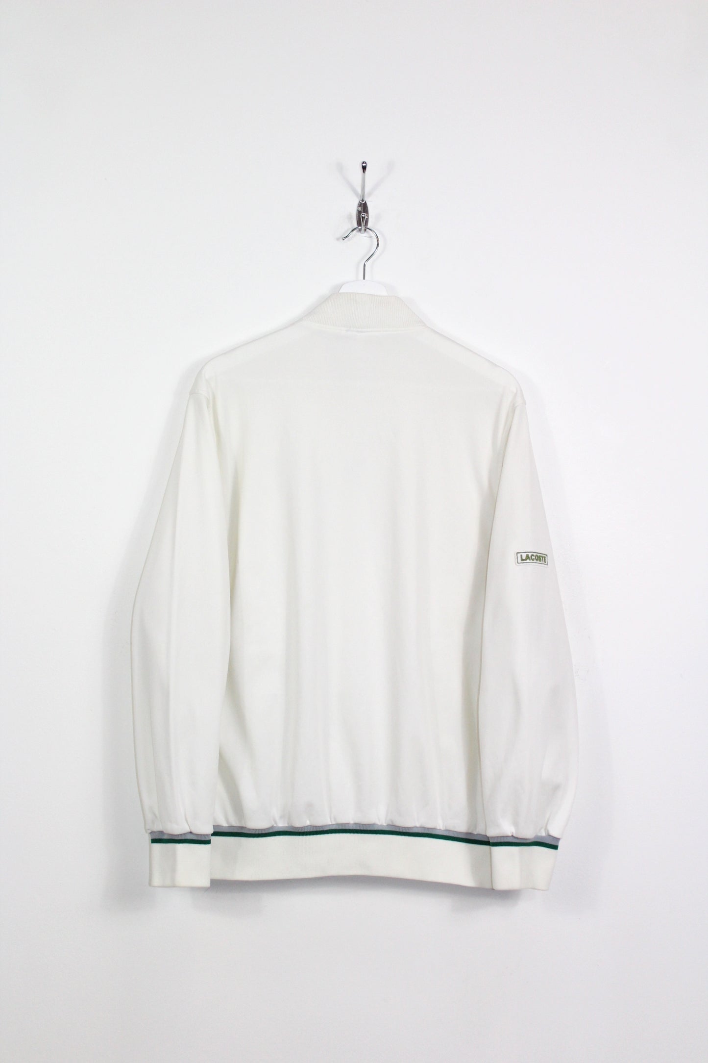 LACOSTE 80'S VINTAGE CHEMISE LACOSTE TENNIS TRACKSUIT TOP JACKET LARGE