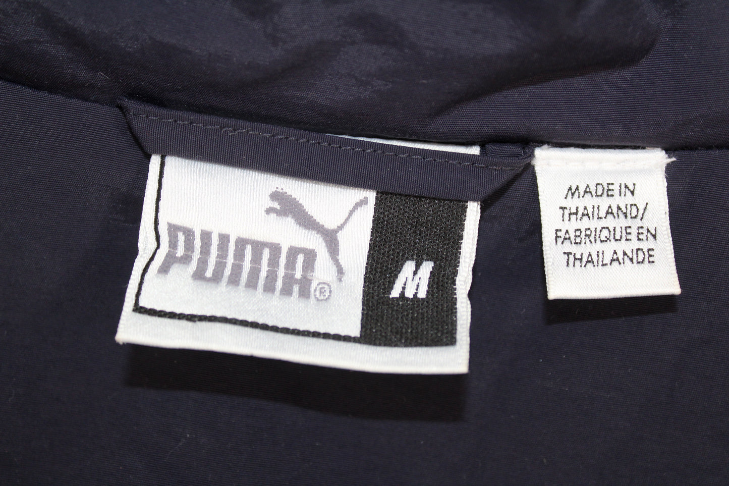 VINTAGE LAZIO 2001-02 PUMA PADDED BENCH JACKET MEDIUM