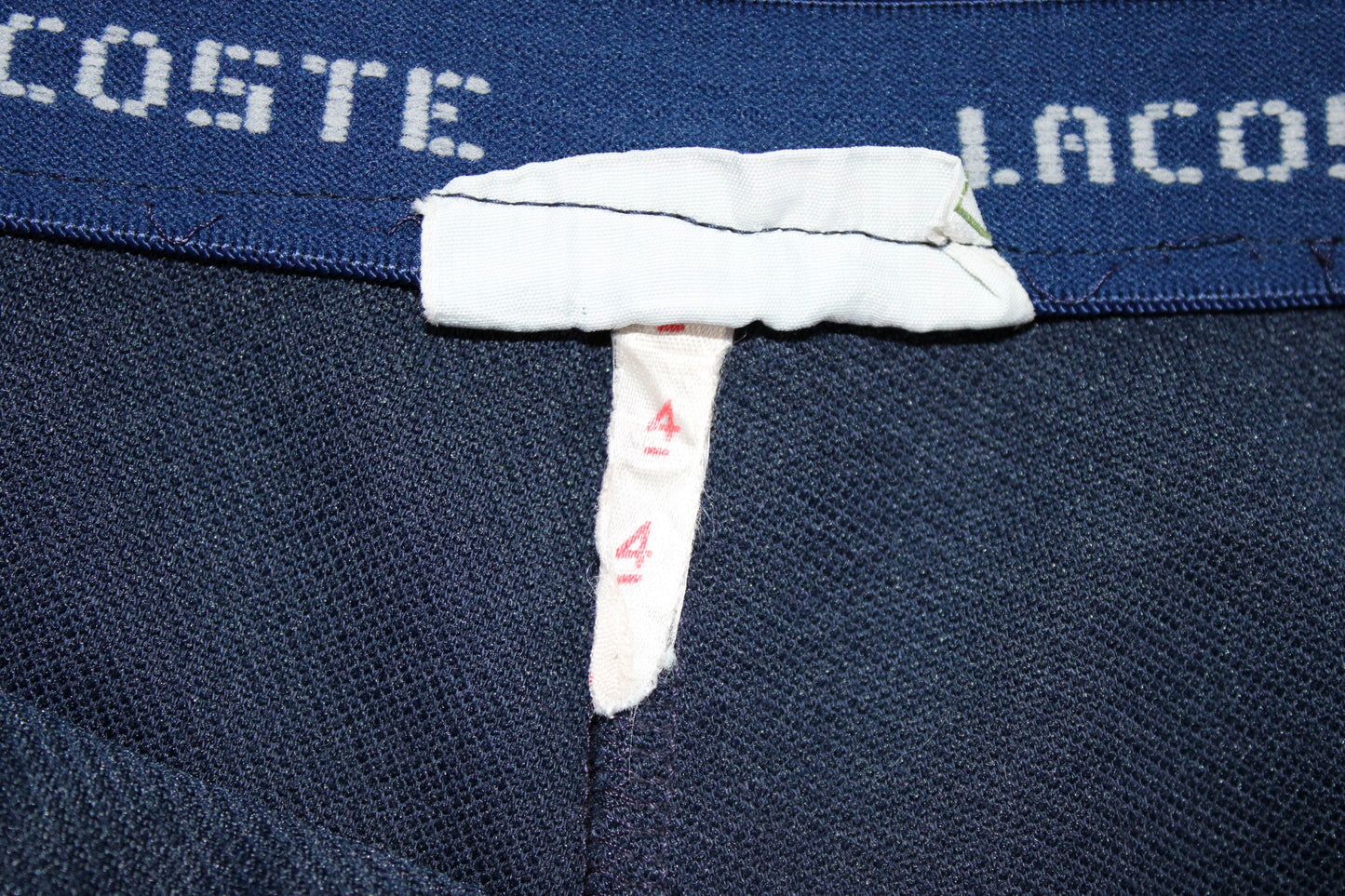 LACOSTE 80'S VINTAGE CHEMISE LACOSTE TENNIS SHORTS MEDIUM