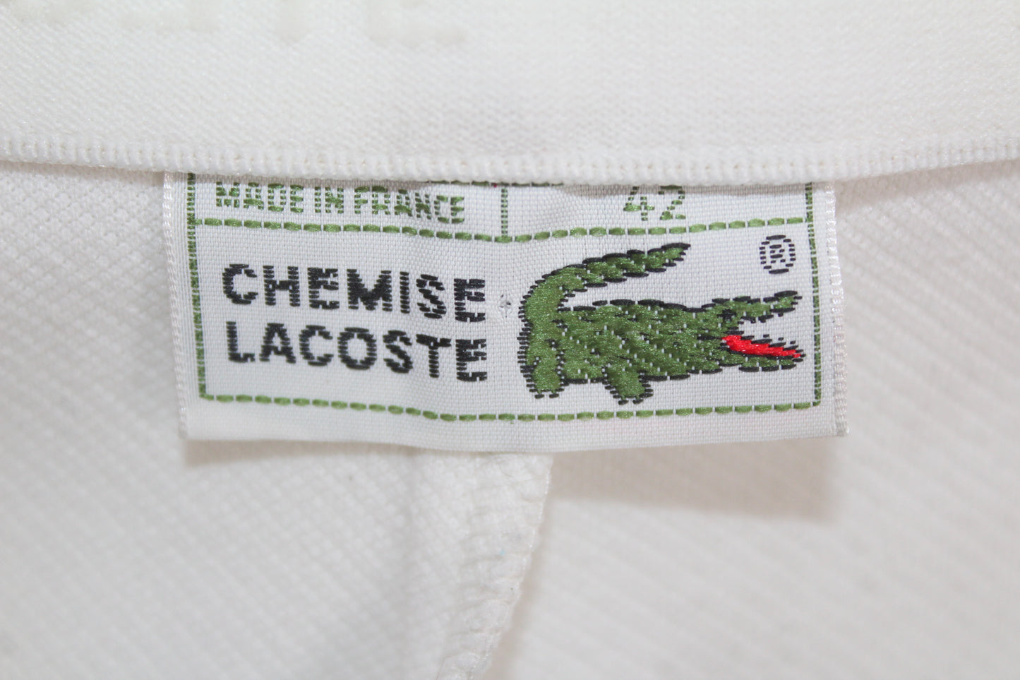LACOSTE 80'S VINTAGE CHEMISE LACOSTE HENRI LECONTE TENNIS SHORTS MEDIUM