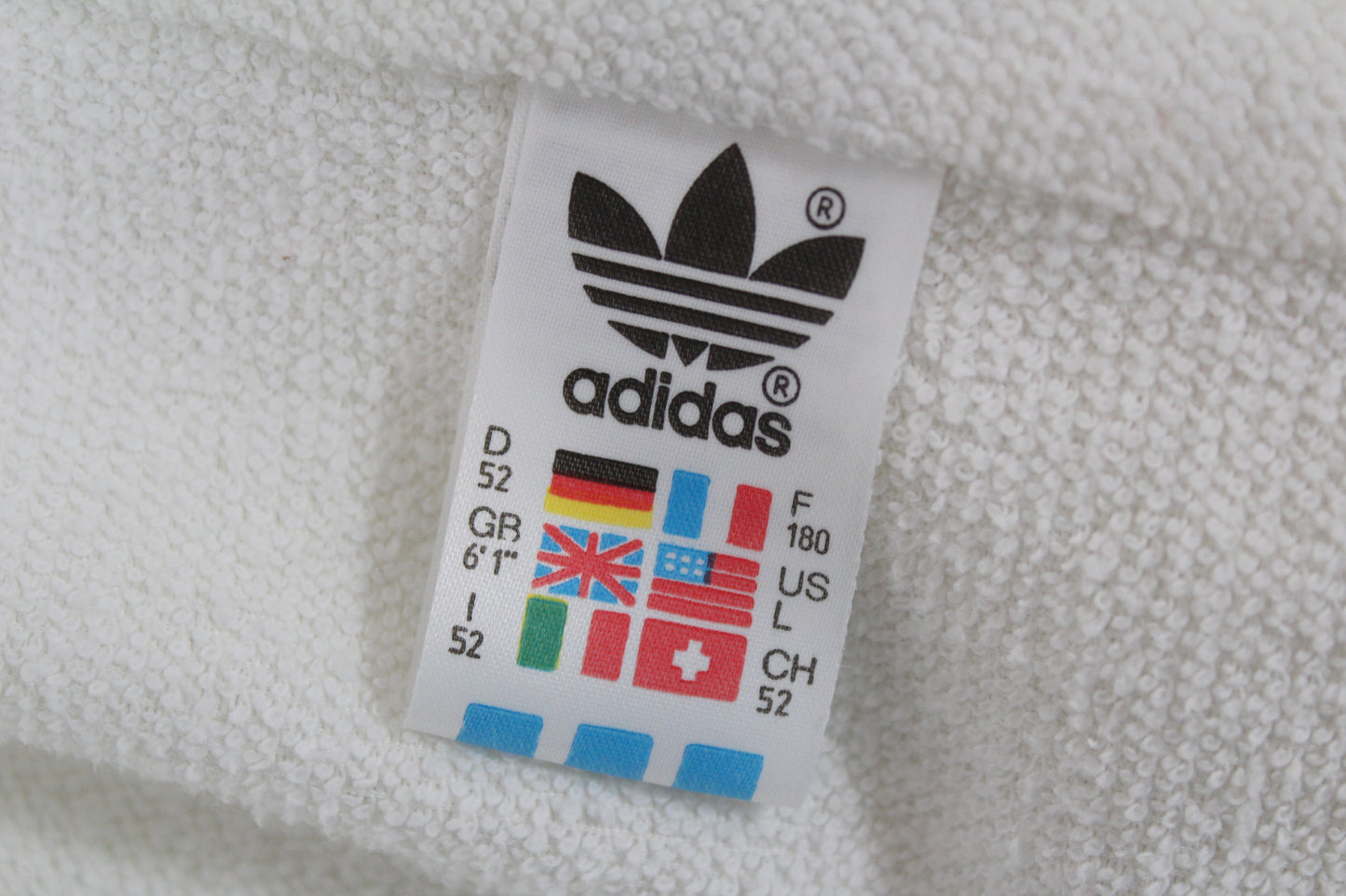 ADIDAS VINTAGE IVAN LENDL "THE FACE" 1987 TENNIS TRACK TOP WARM UP JACKET LARGE